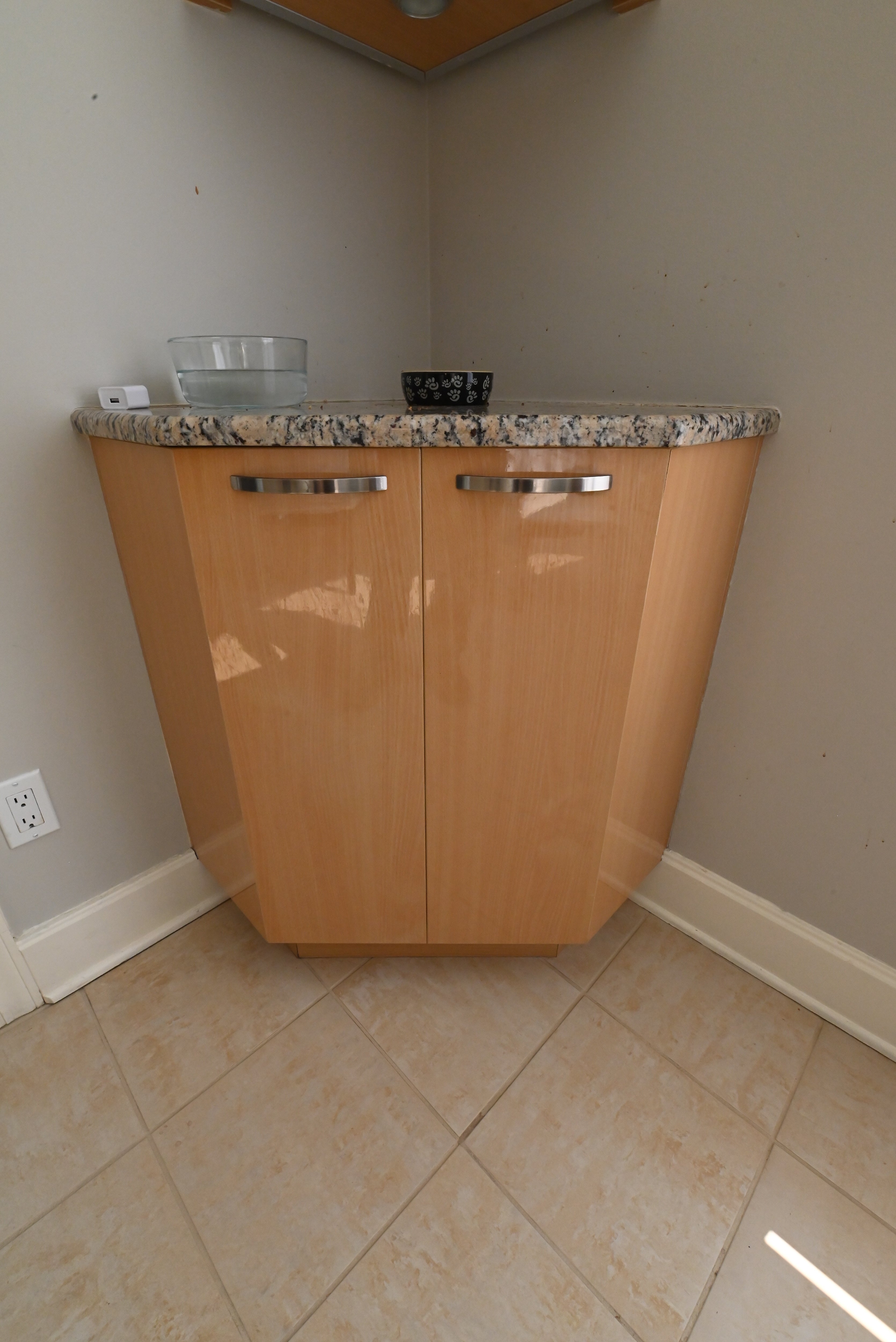 "The Copenhagen" Modern Light Oak Kitchen with Island & 48" Sub-Zero Refrigerator