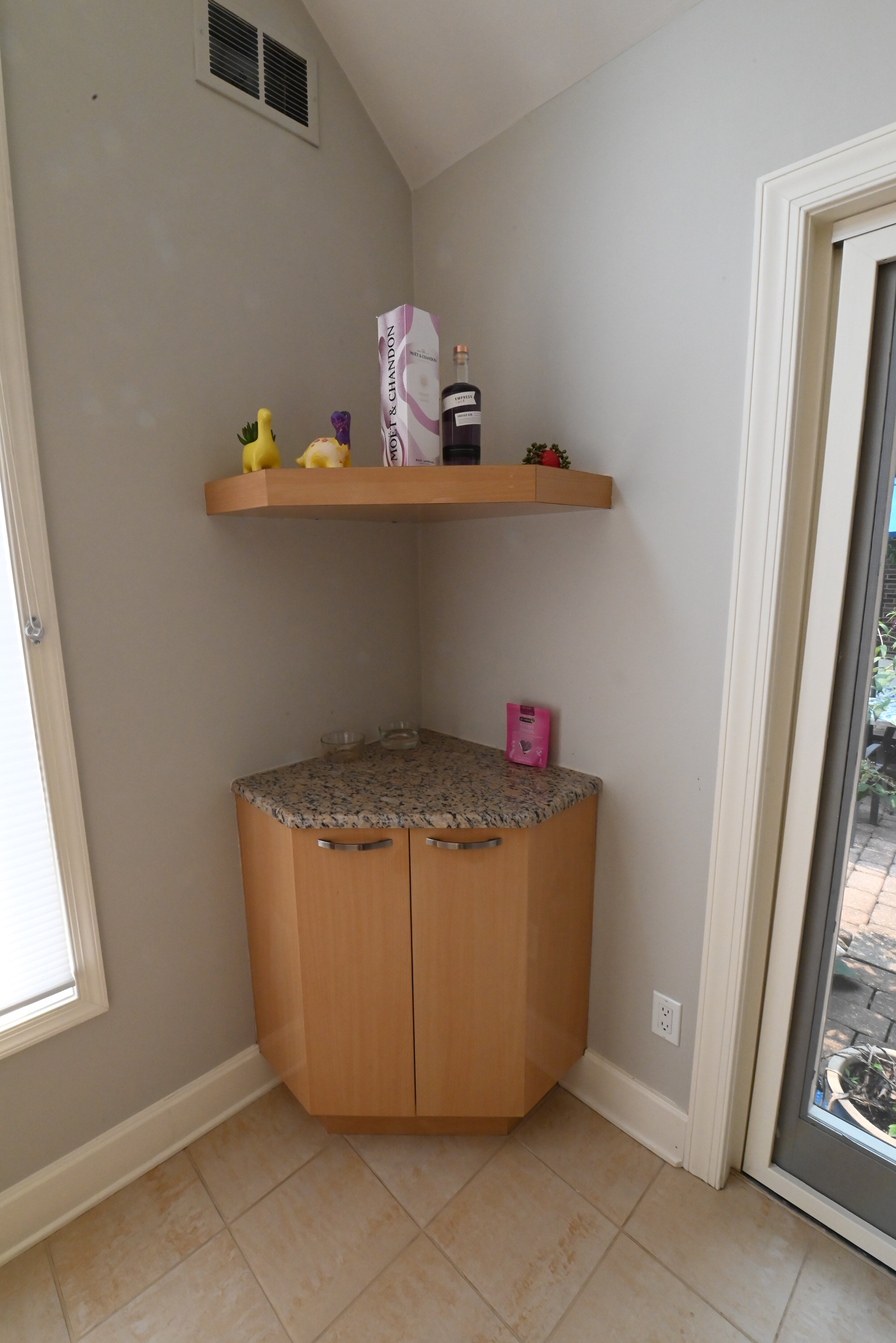 "The Copenhagen" Modern Light Oak Kitchen with Island & 48" Sub-Zero Refrigerator