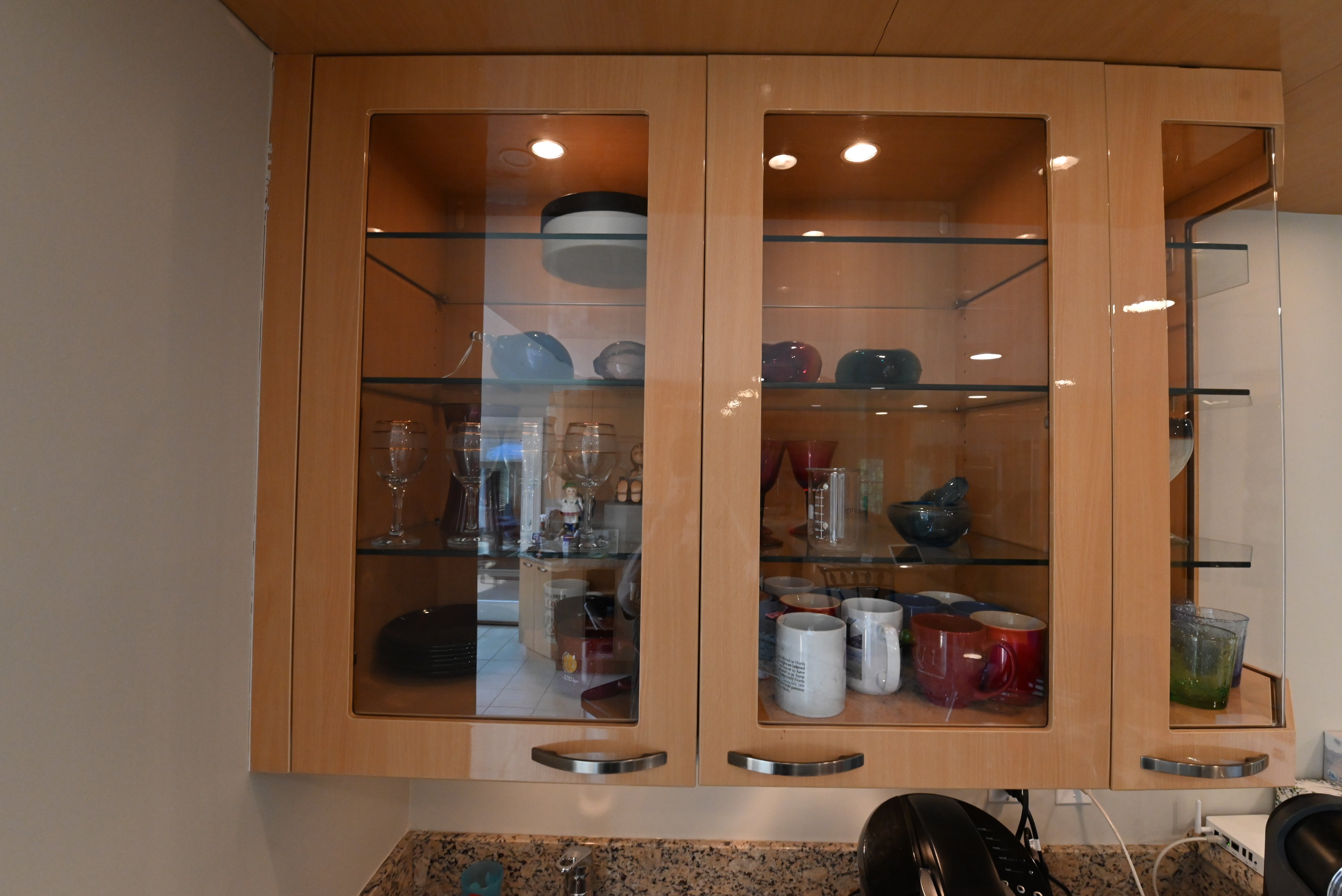 "The Copenhagen" Modern Built-In Wet Bar