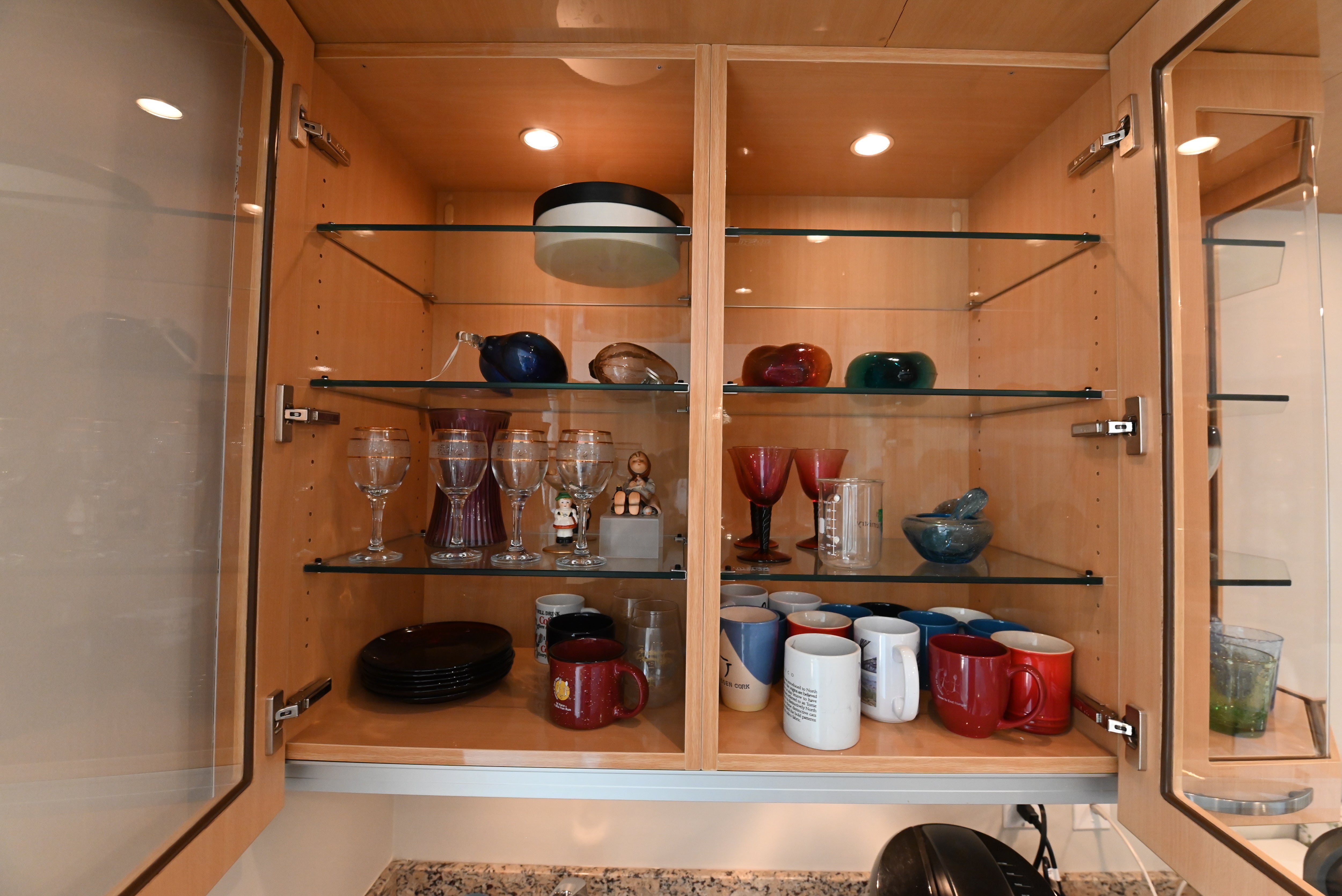 "The Copenhagen" Modern Built-In Wet Bar