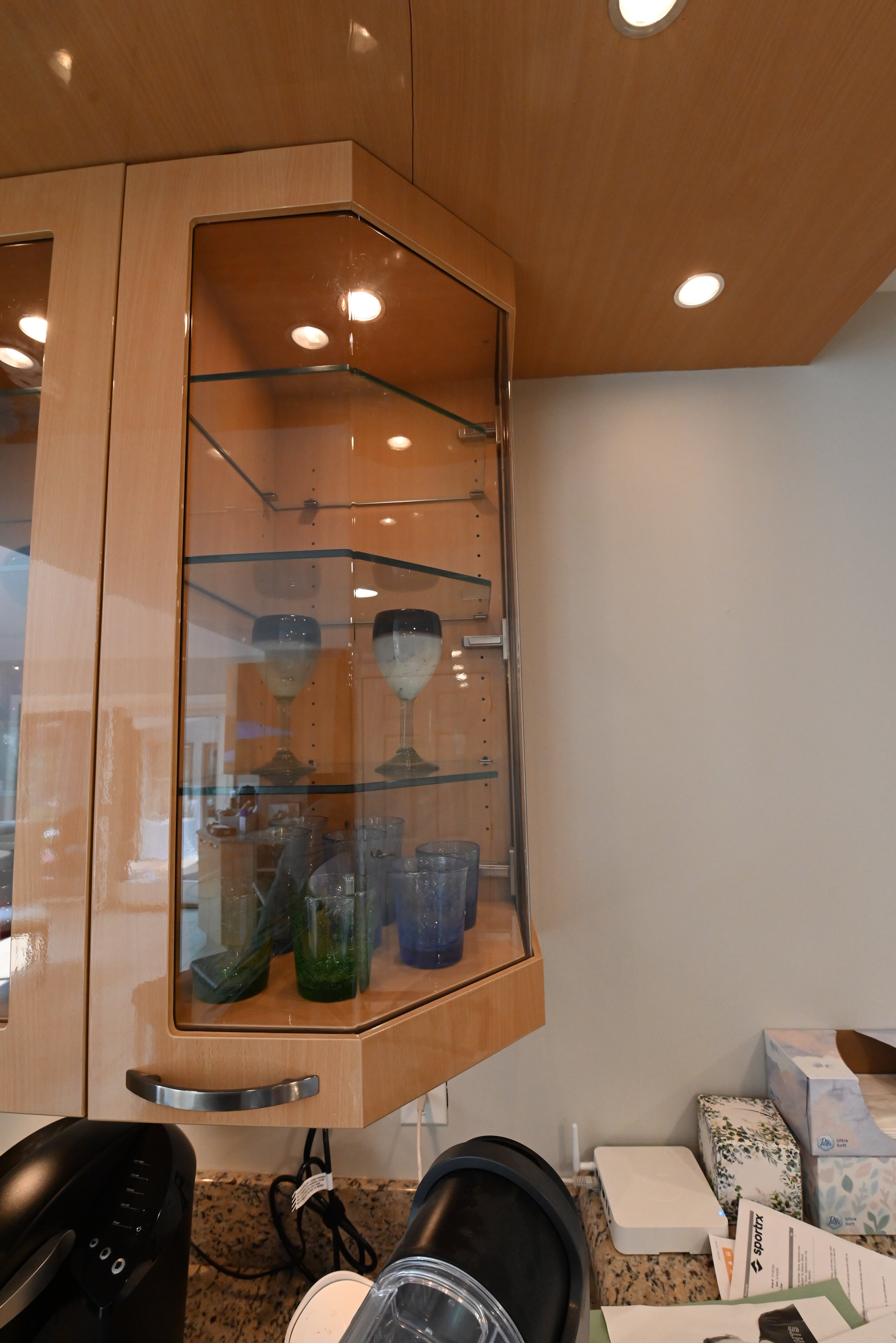 "The Copenhagen" Modern Built-In Wet Bar