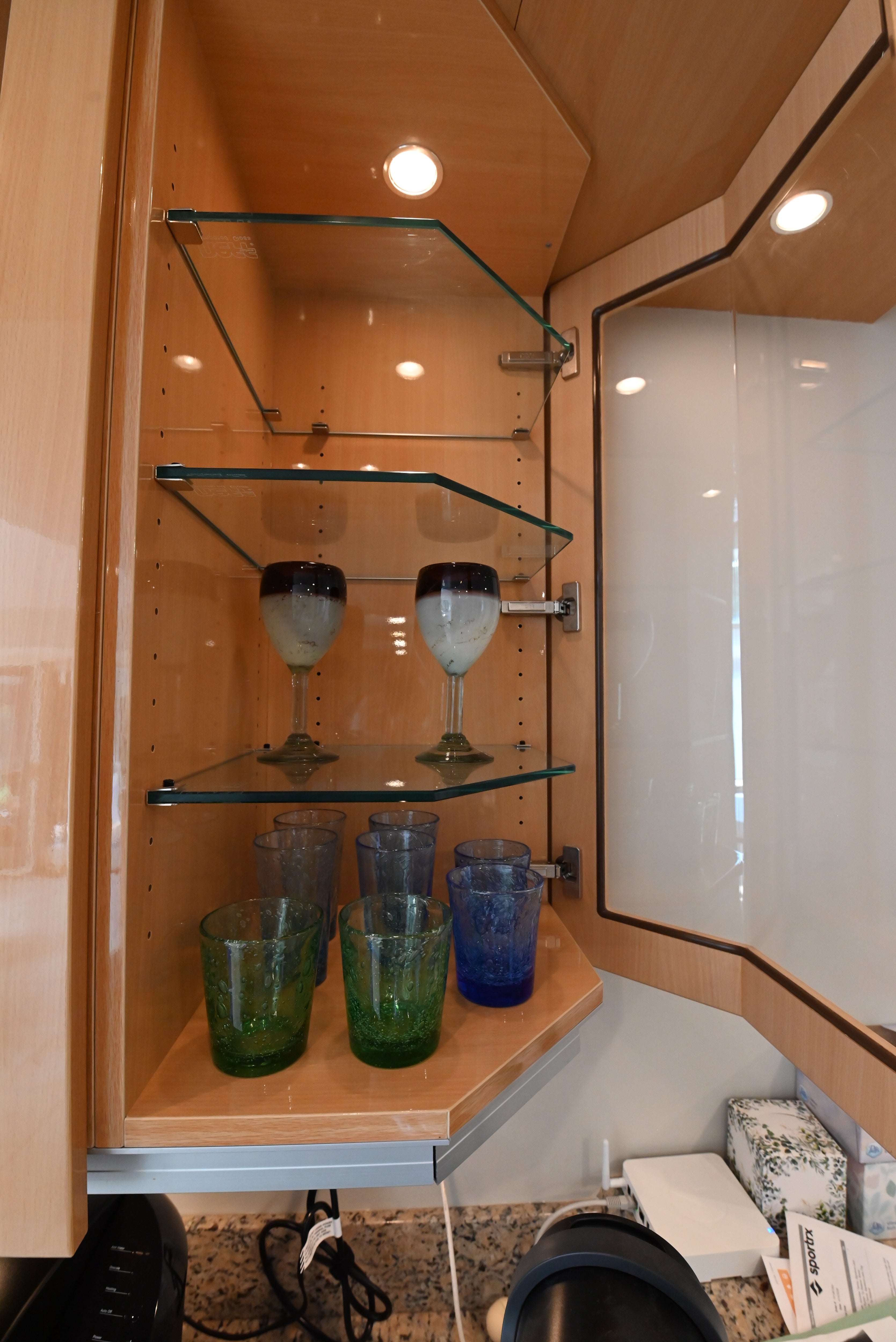 "The Copenhagen" Modern Built-In Wet Bar