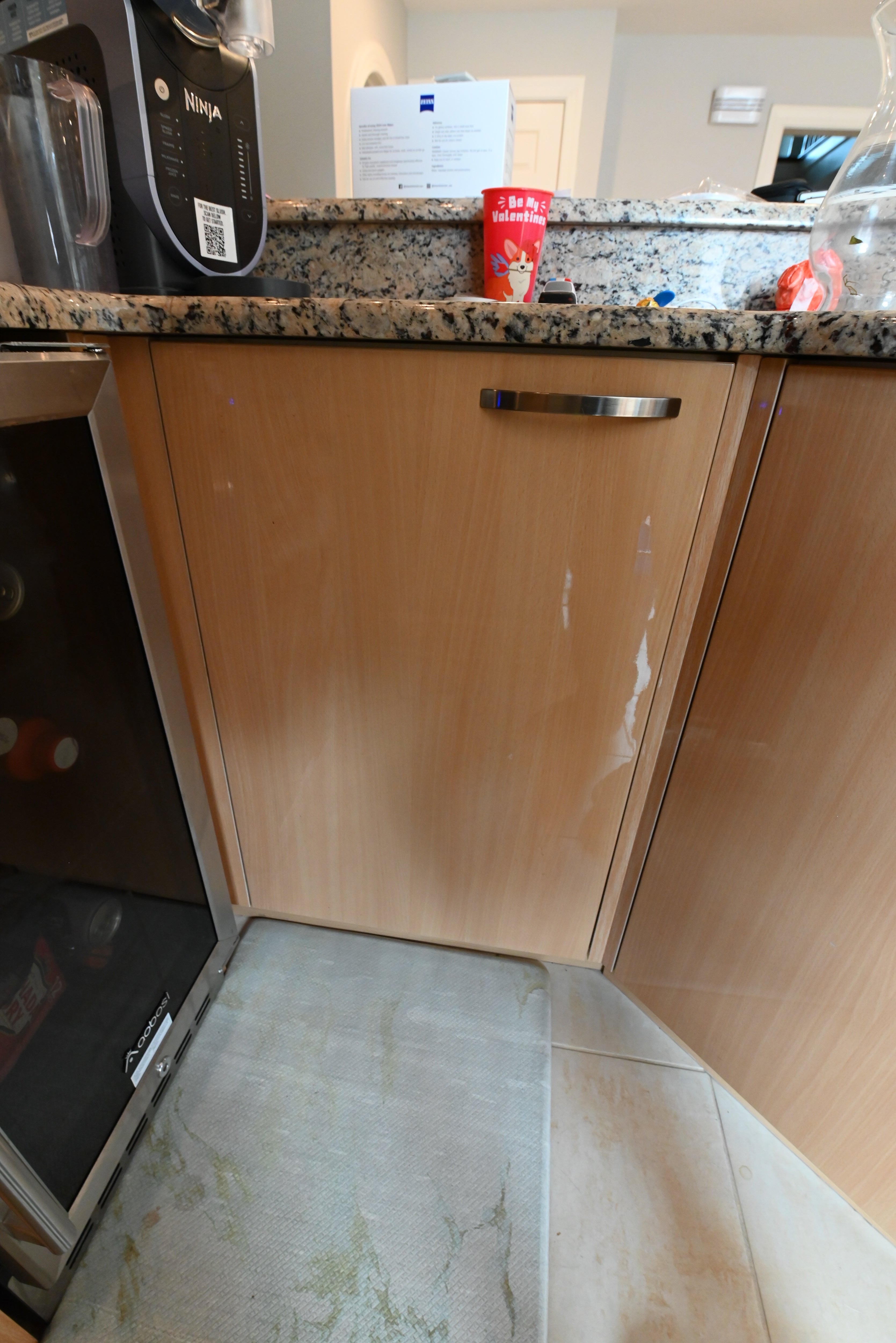 "The Copenhagen" Modern Built-In Wet Bar