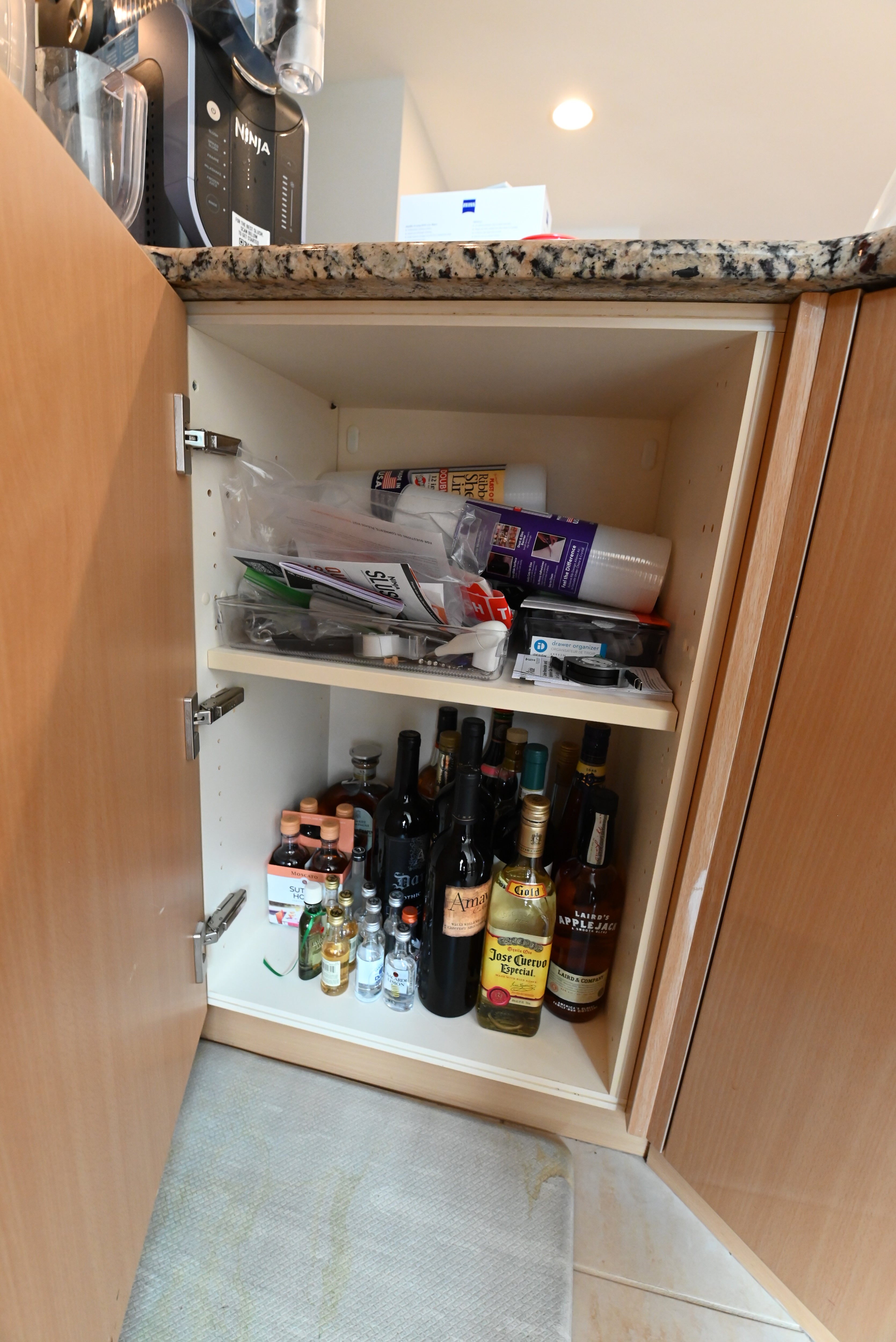"The Copenhagen" Modern Built-In Wet Bar