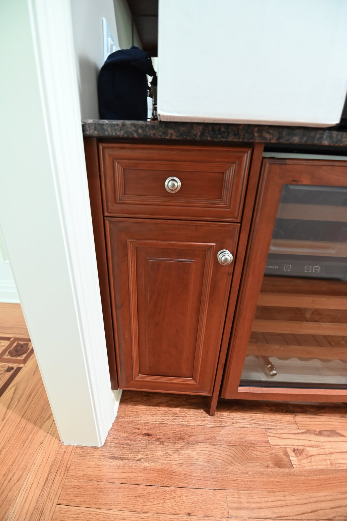 "The Arlington" Traditional Solid Cherry Wood Wet Bar