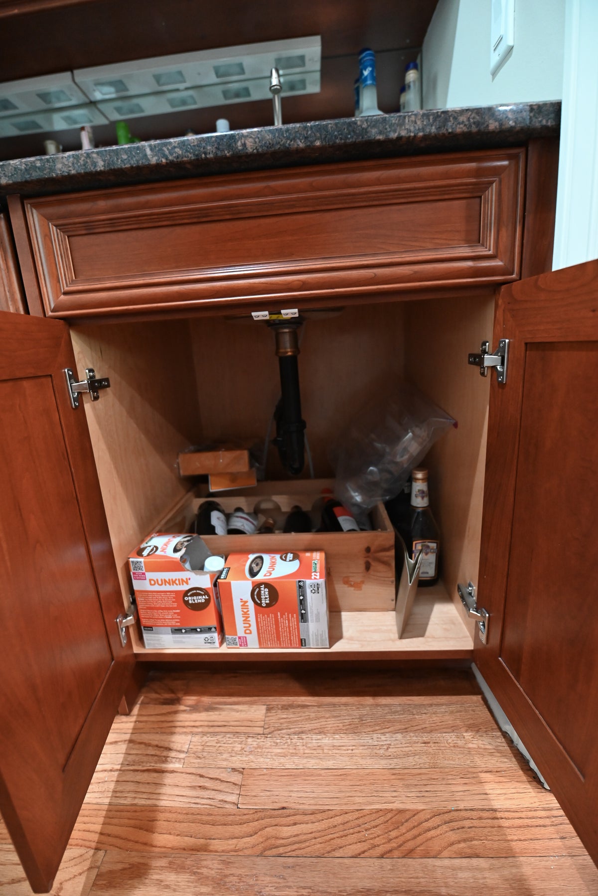 "The Arlington" Traditional Solid Cherry Wood Wet Bar