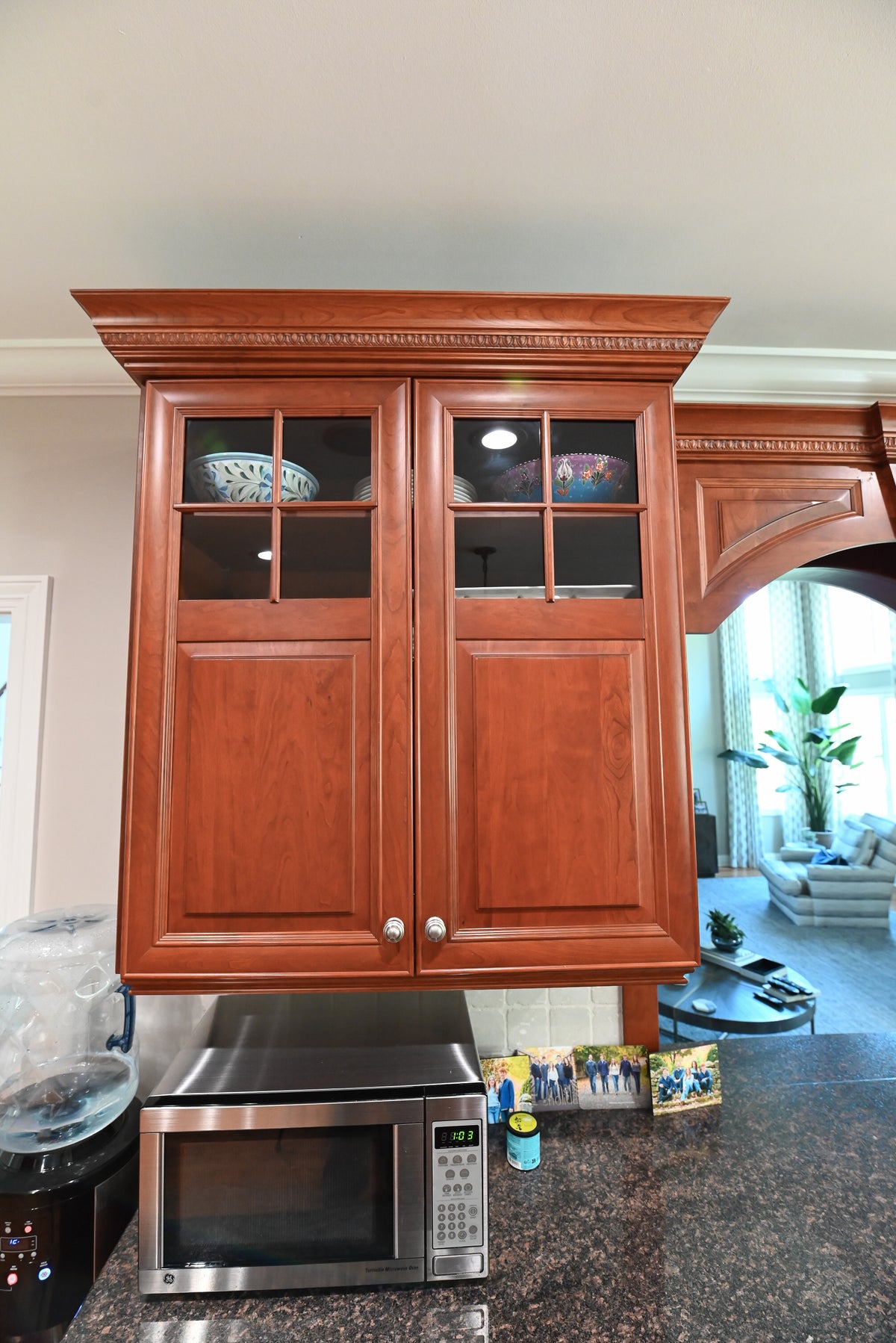 "The Arlington" Traditional Solid Cherry Wood Kitchen with Island