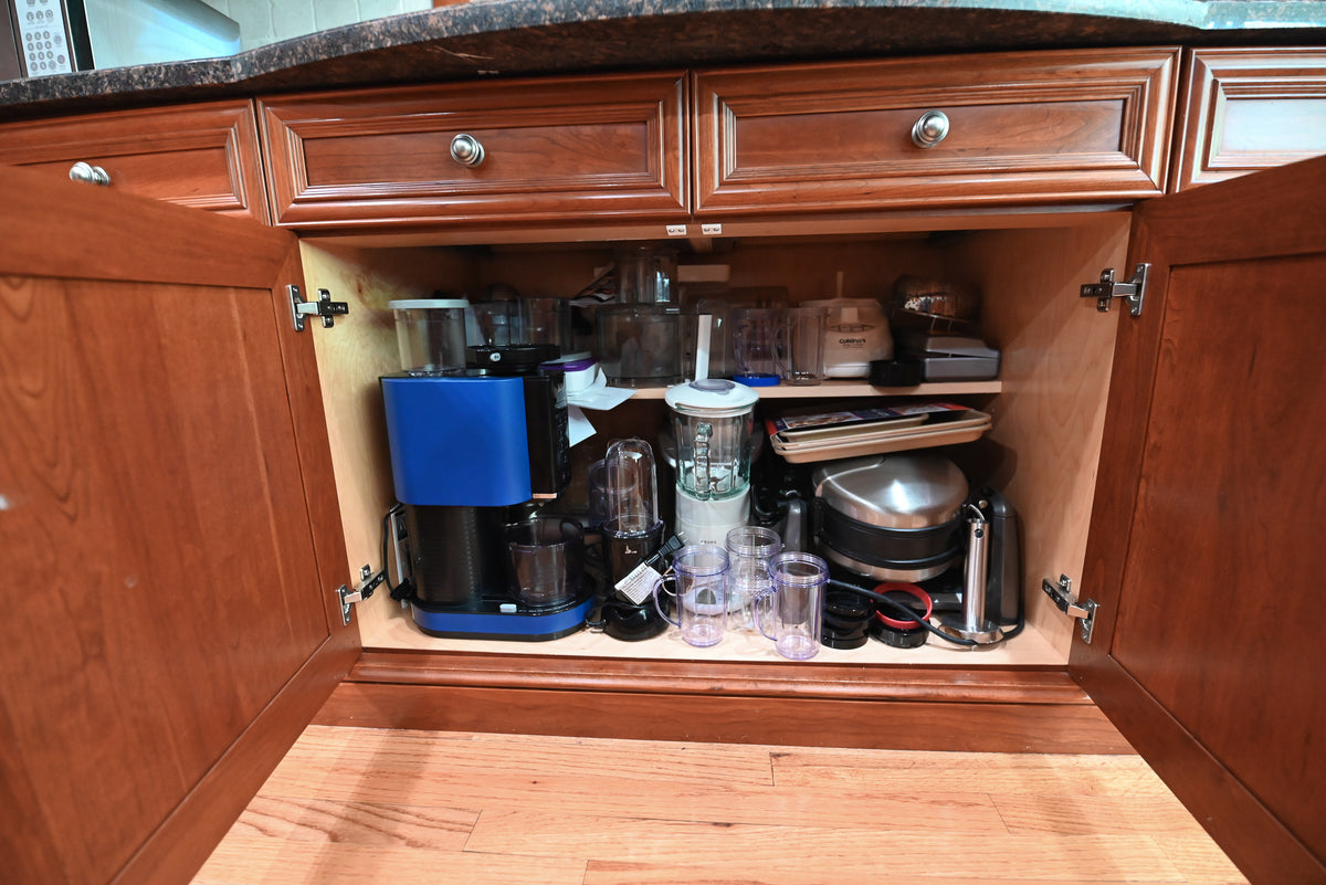 "The Arlington" Traditional Solid Cherry Wood Kitchen with Island