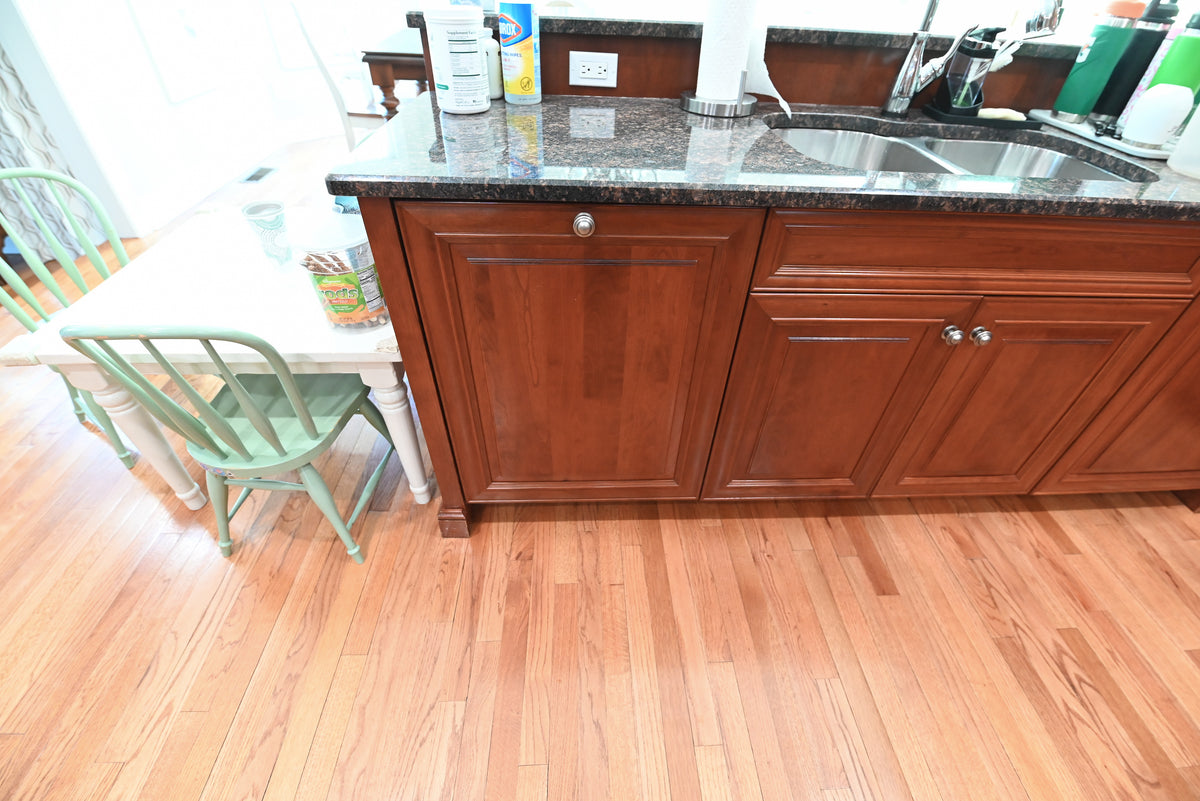 "The Arlington" Traditional Solid Cherry Wood Kitchen with Island
