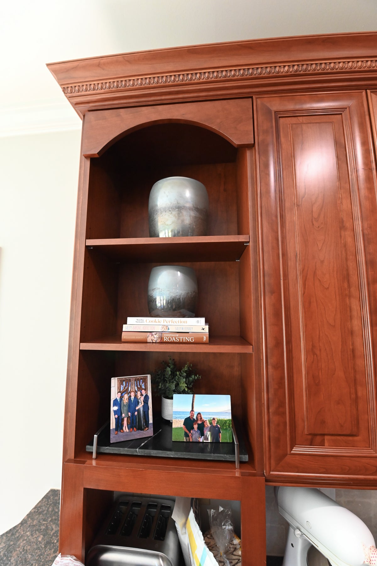 "The Arlington" Traditional Solid Cherry Wood Kitchen with Island