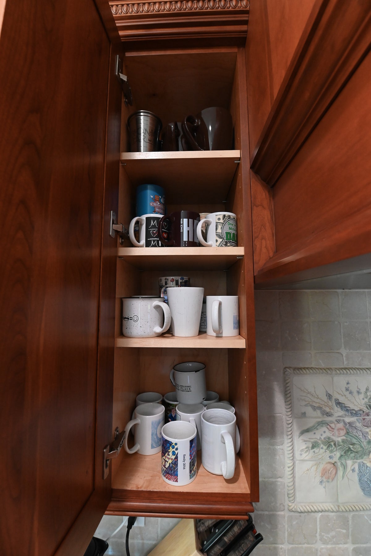 "The Arlington" Traditional Solid Cherry Wood Kitchen with Island