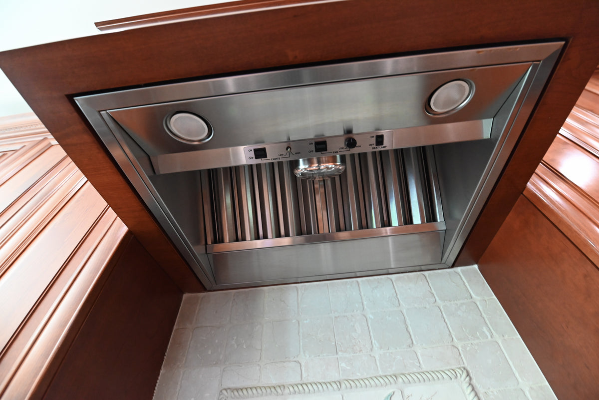 "The Arlington" Traditional Solid Cherry Wood Kitchen with Island