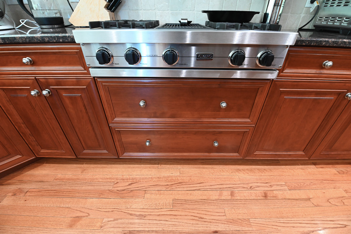 "The Arlington" Traditional Solid Cherry Wood Kitchen with Island