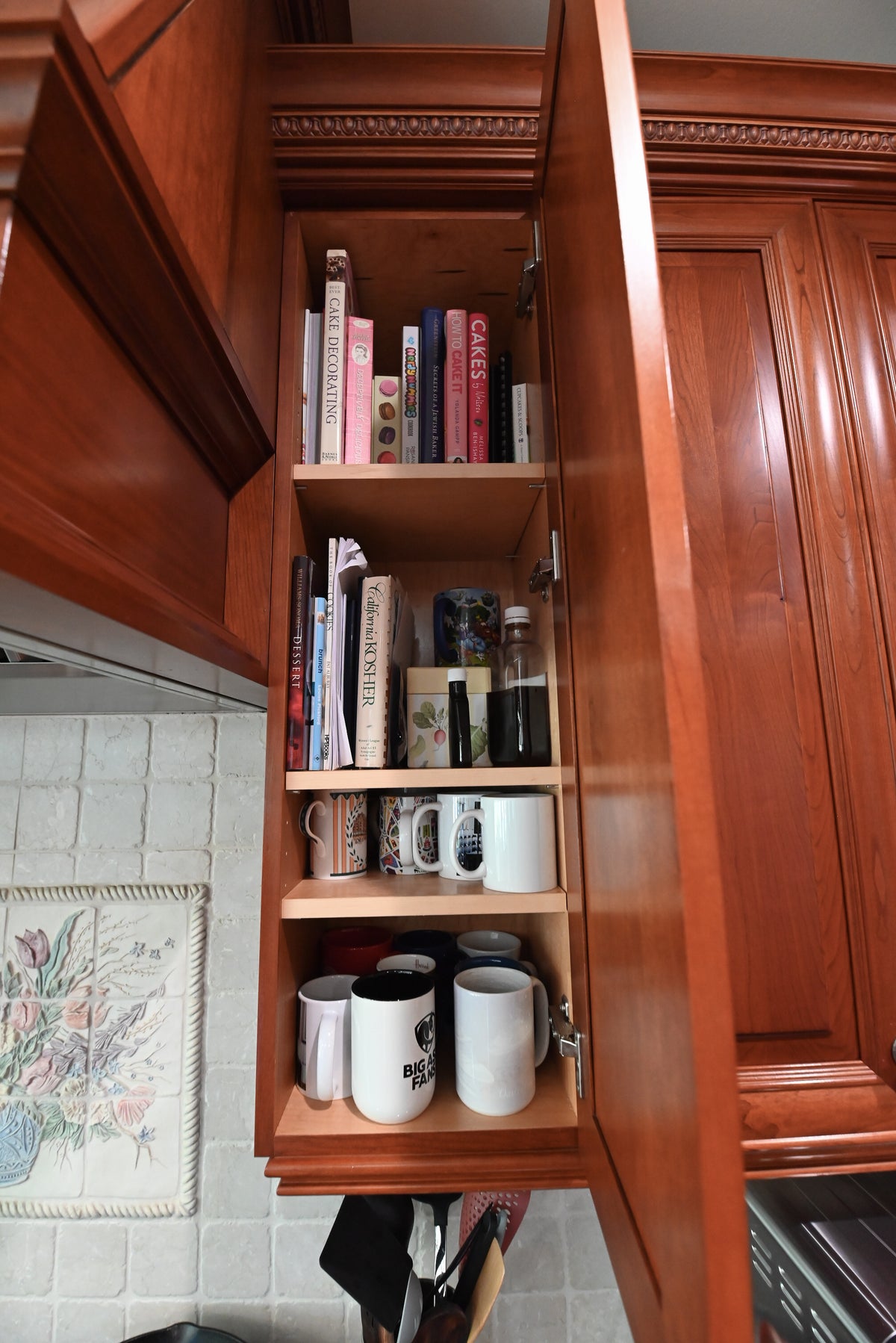 "The Arlington" Traditional Solid Cherry Wood Kitchen with Island