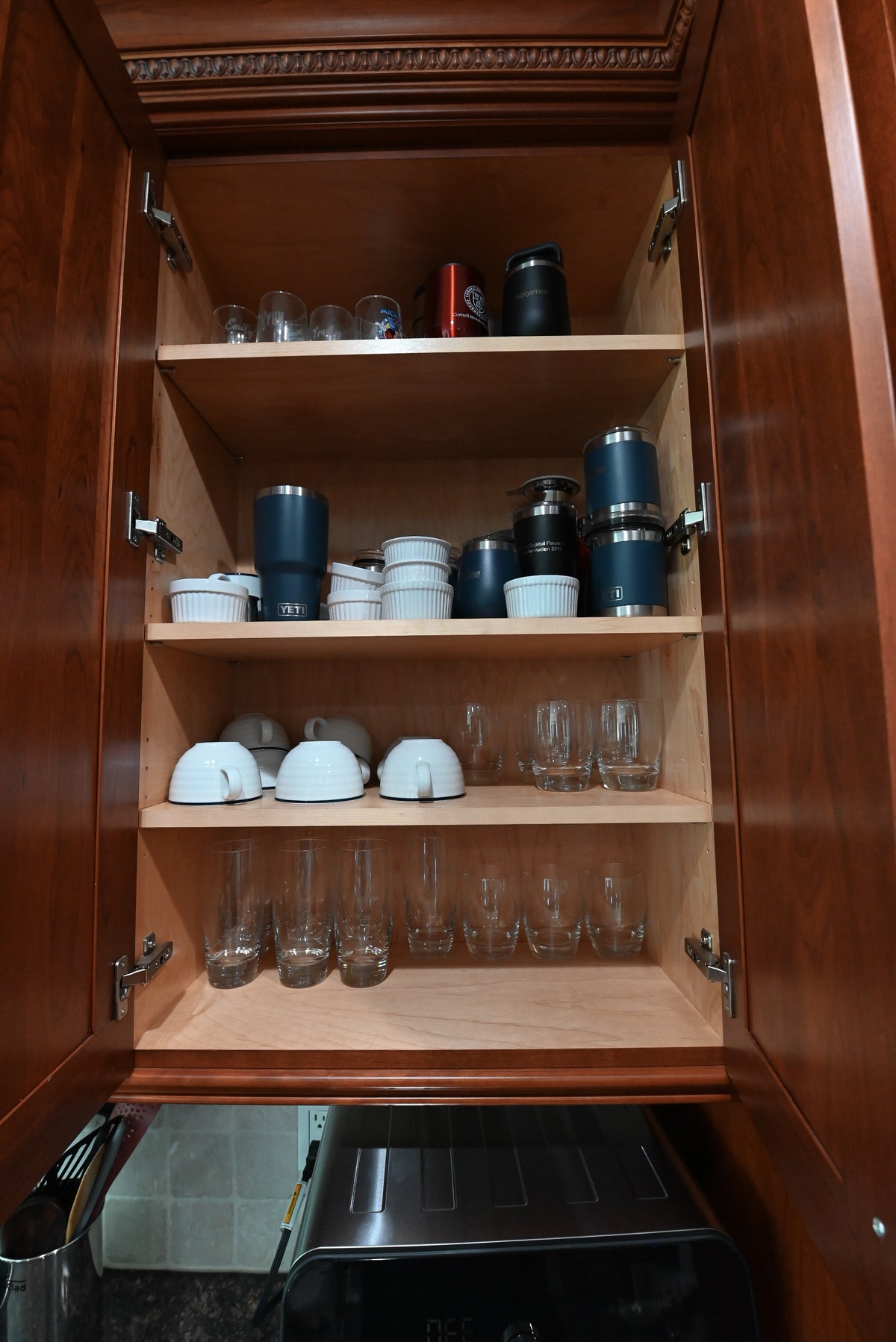 "The Arlington" Traditional Solid Cherry Wood Kitchen with Island