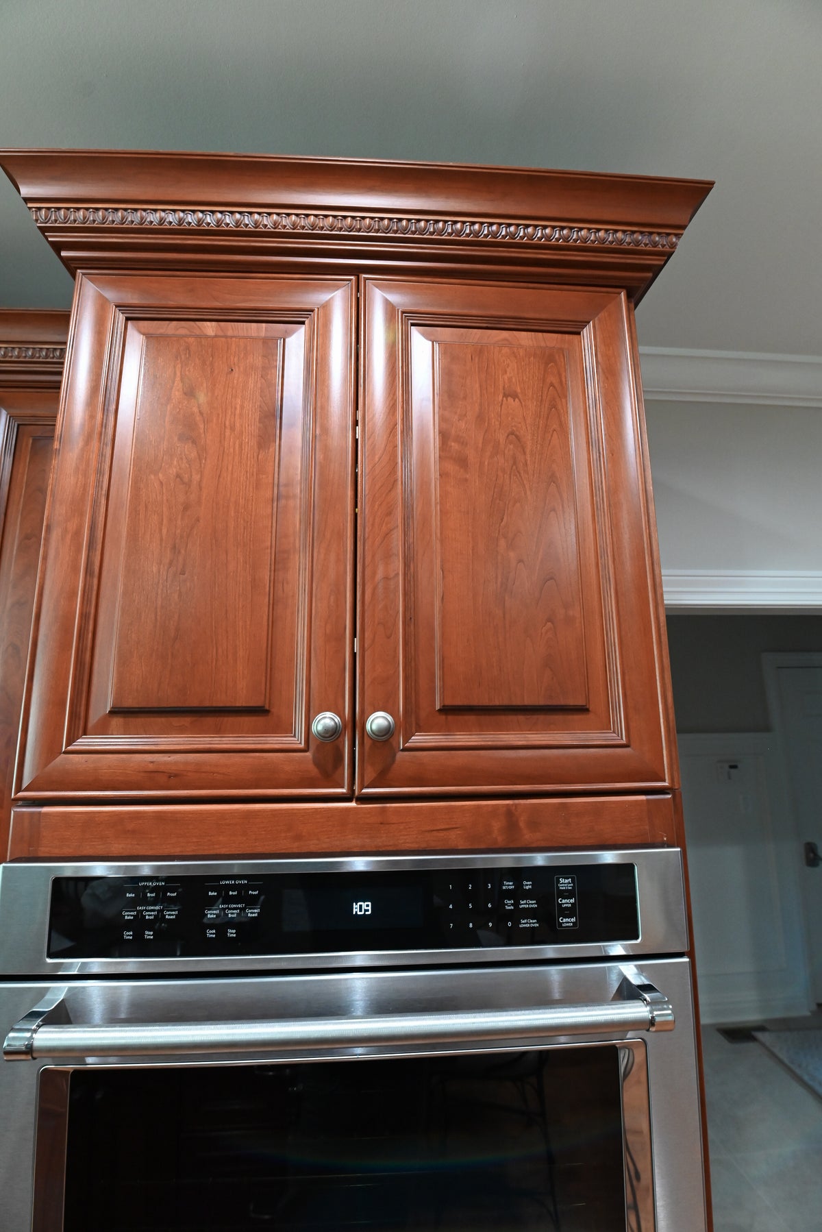 "The Arlington" Traditional Solid Cherry Wood Kitchen with Island