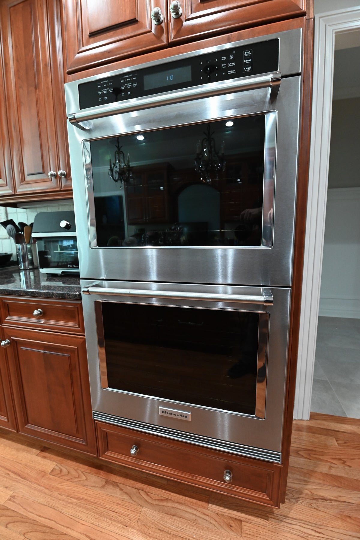 "The Arlington" Traditional Solid Cherry Wood Kitchen with Island