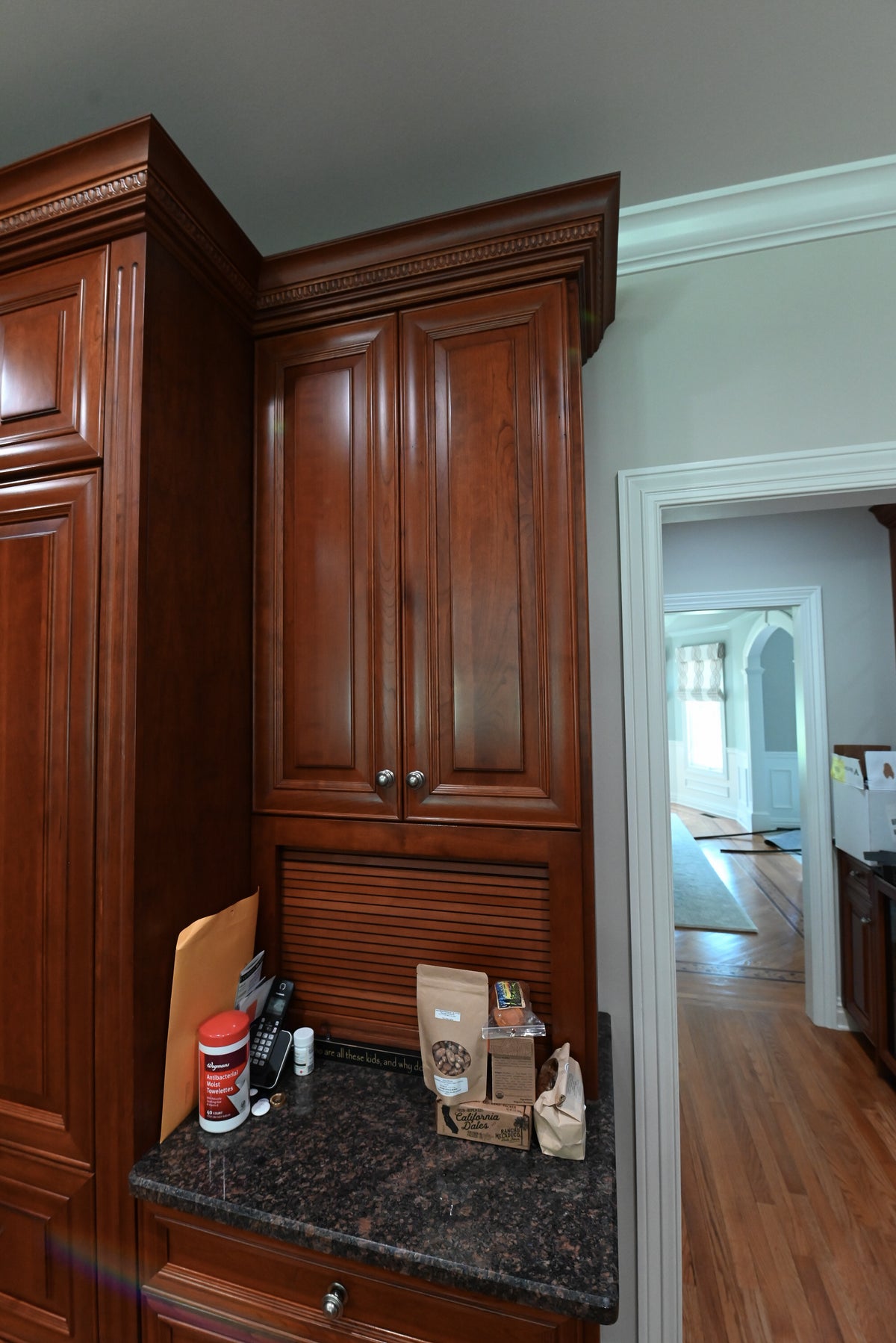 "The Arlington" Traditional Solid Cherry Wood Kitchen with Island