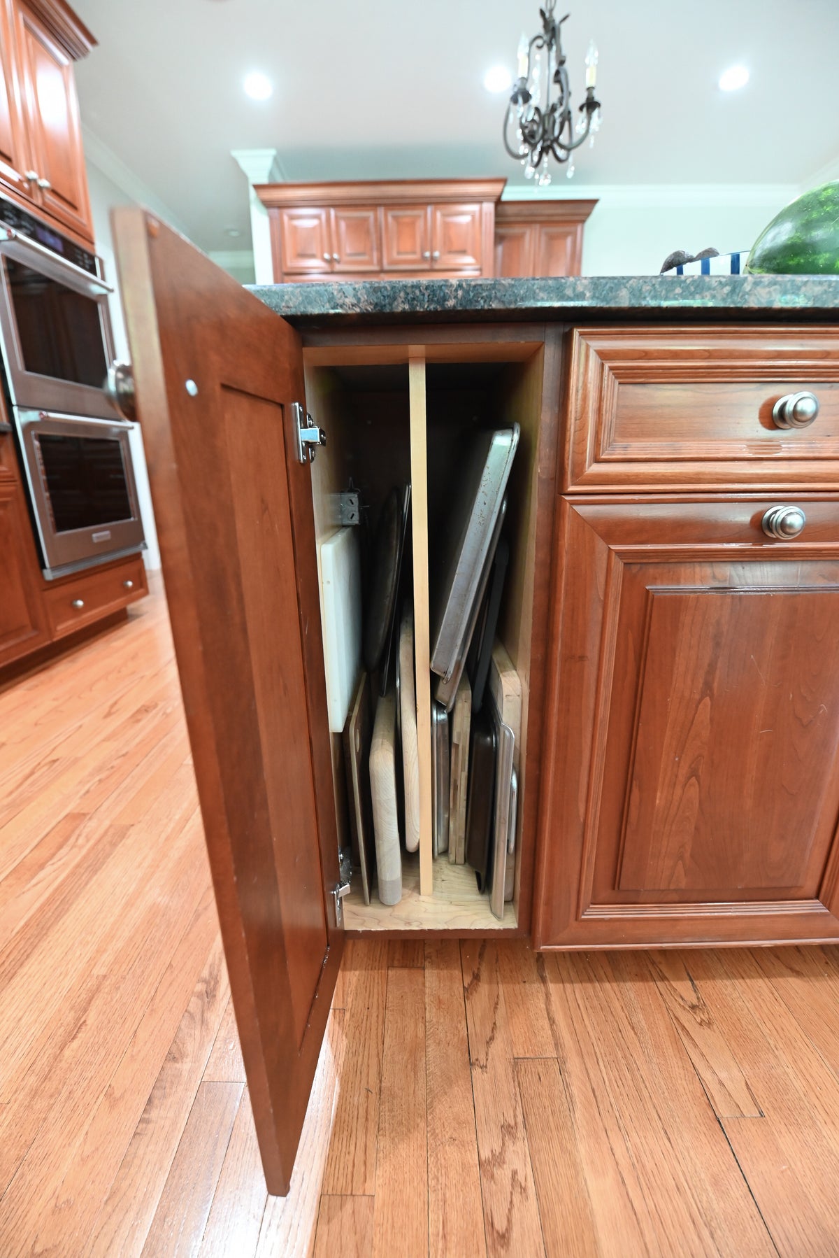 "The Arlington" Traditional Solid Cherry Wood Kitchen with Island