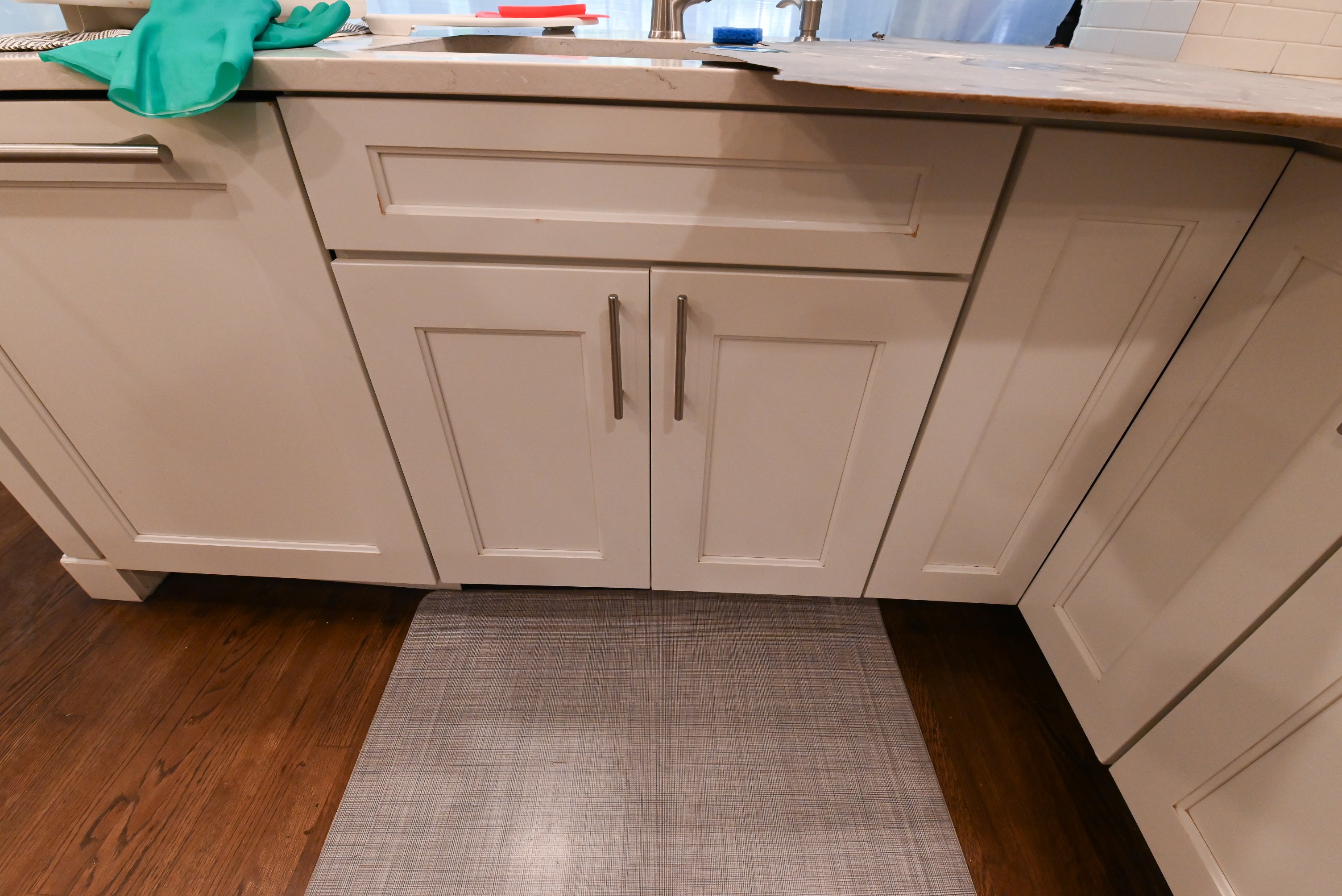 Wellborn Transitional White Kitchen with JennAir Appliances