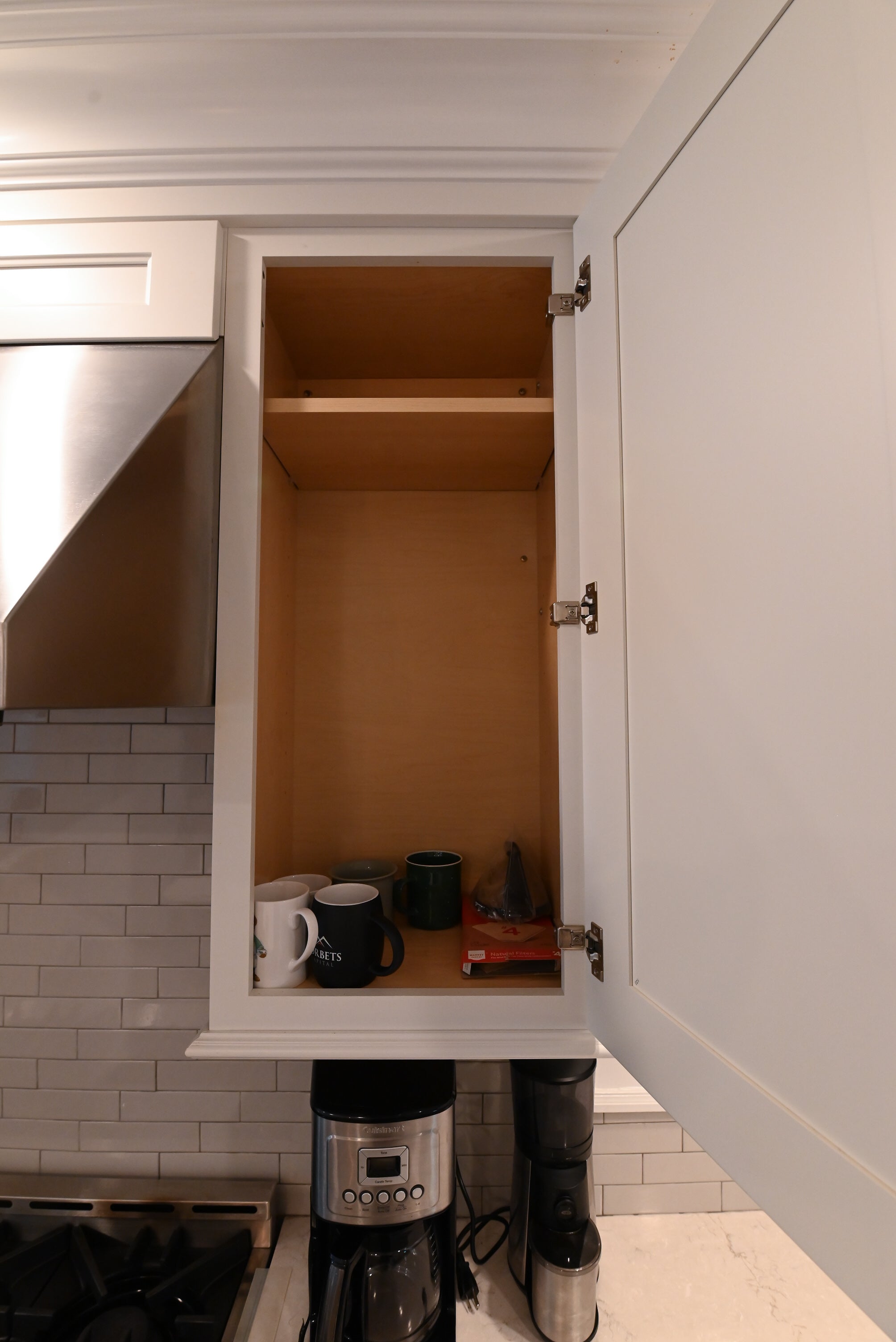 Wellborn Transitional White Kitchen with JennAir Appliances