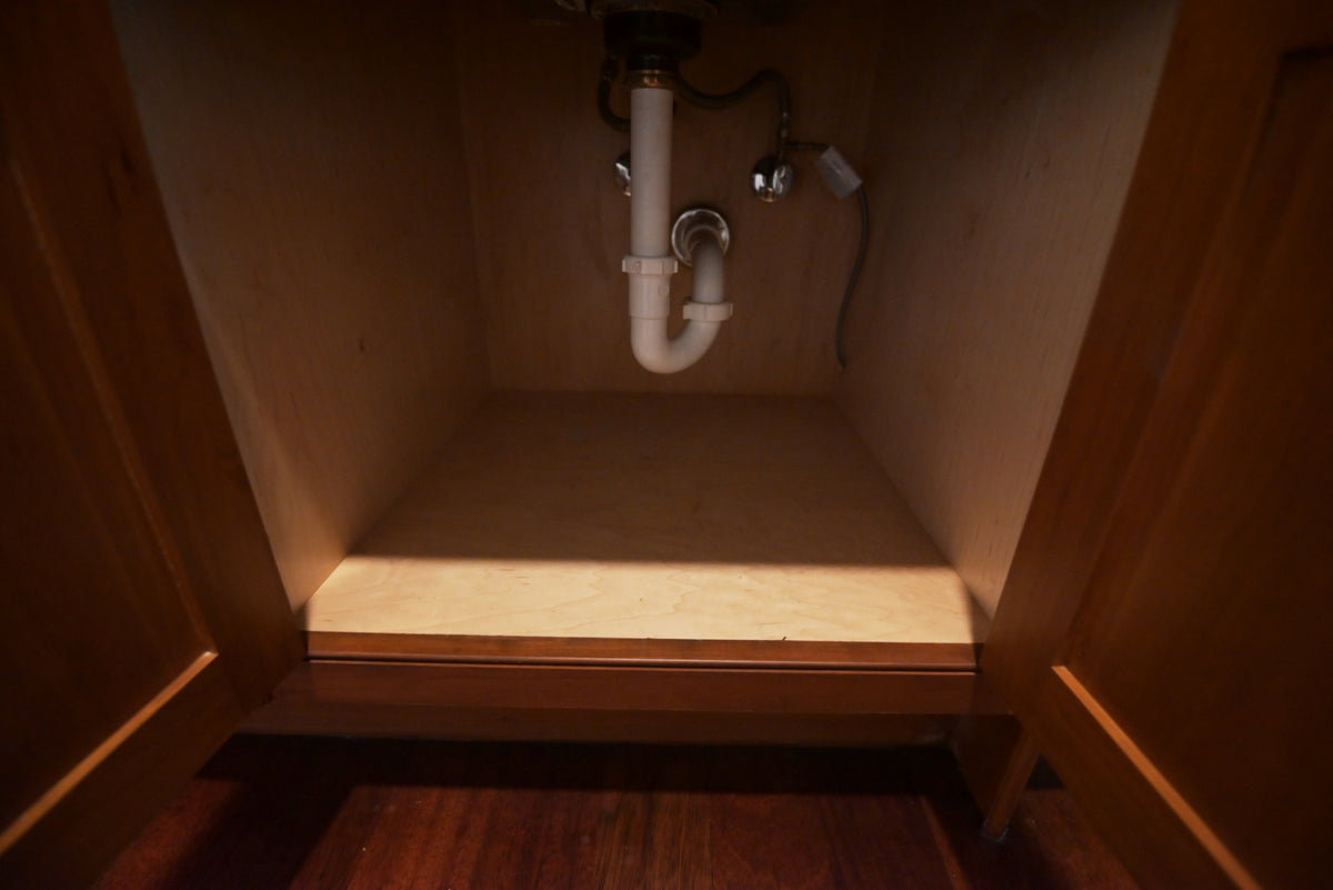 "The Sovereign" Transitional Natural Wood Butler's Pantry with Sub-Zero Appliances