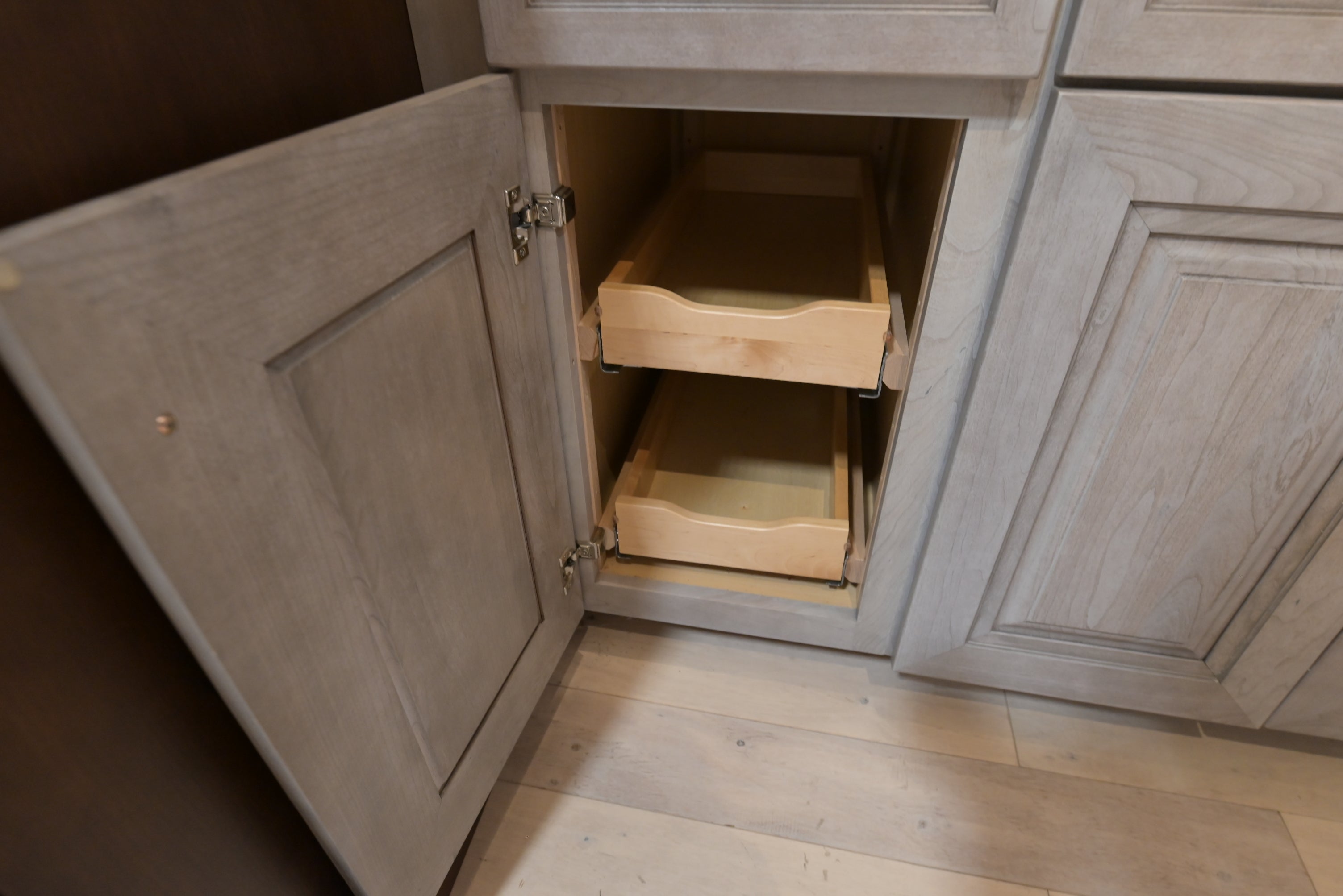 Omega Traditional Walnut & Weathered Grey Kitchen