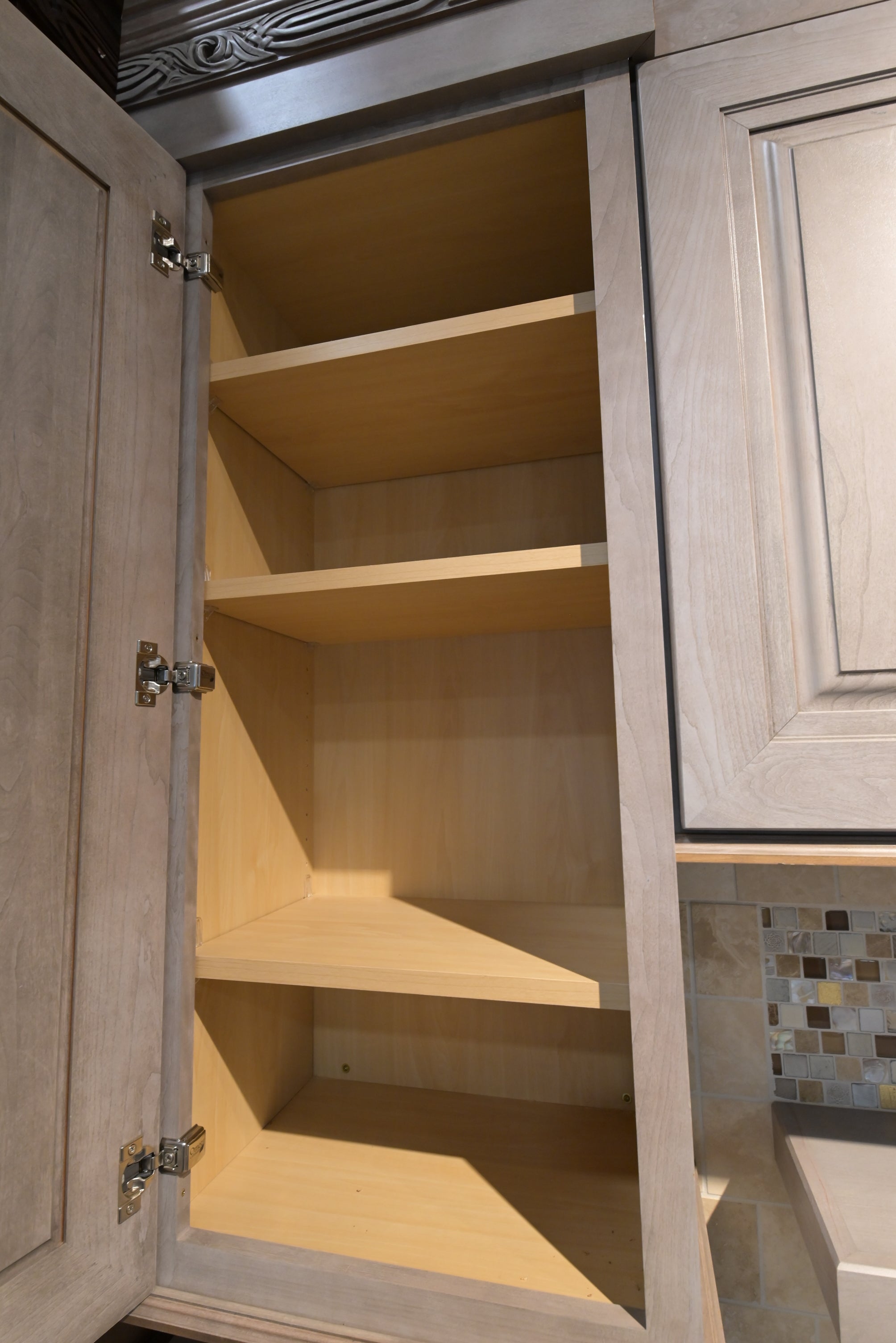 Omega Traditional Walnut & Weathered Grey Kitchen