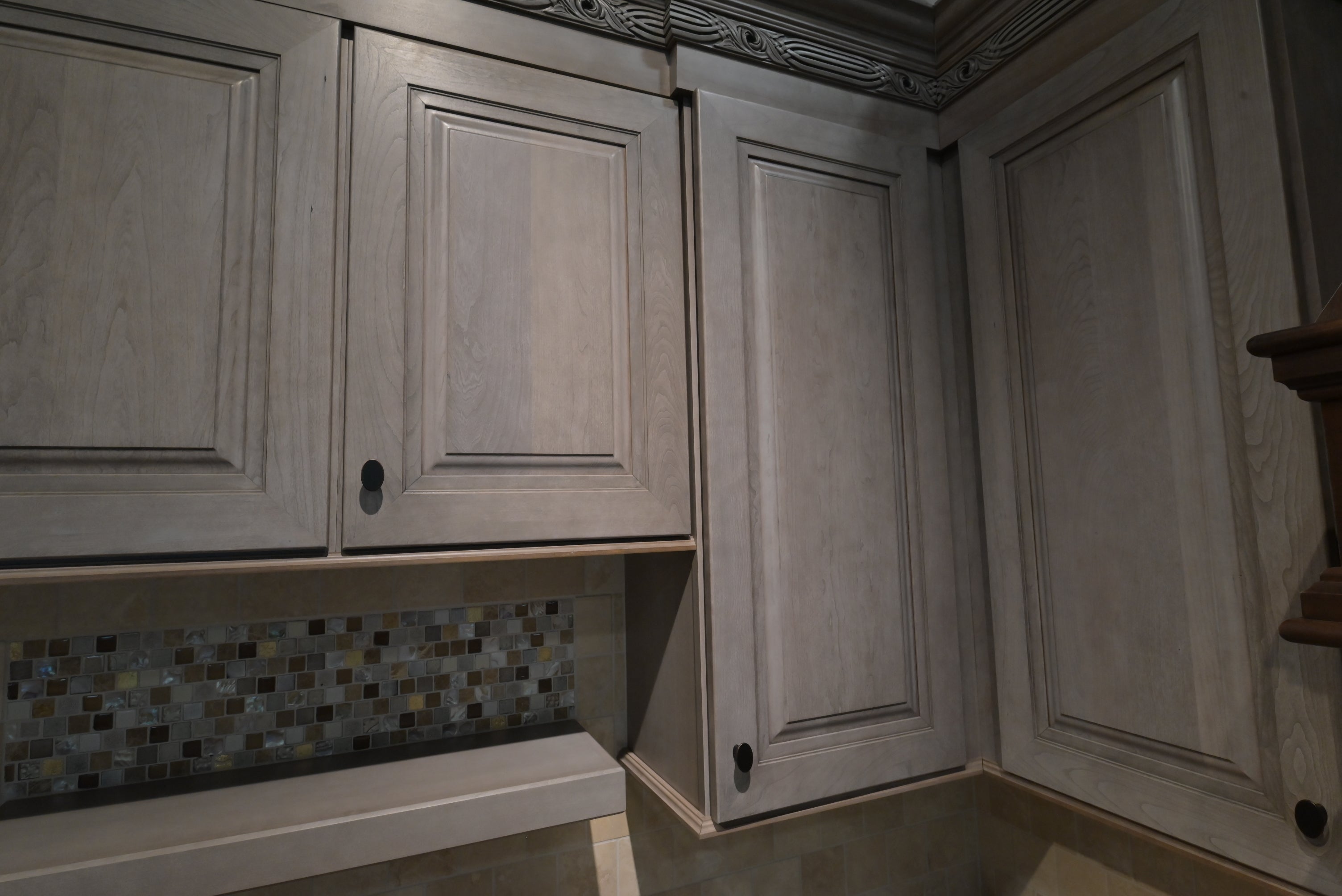Omega Traditional Walnut & Weathered Grey Kitchen
