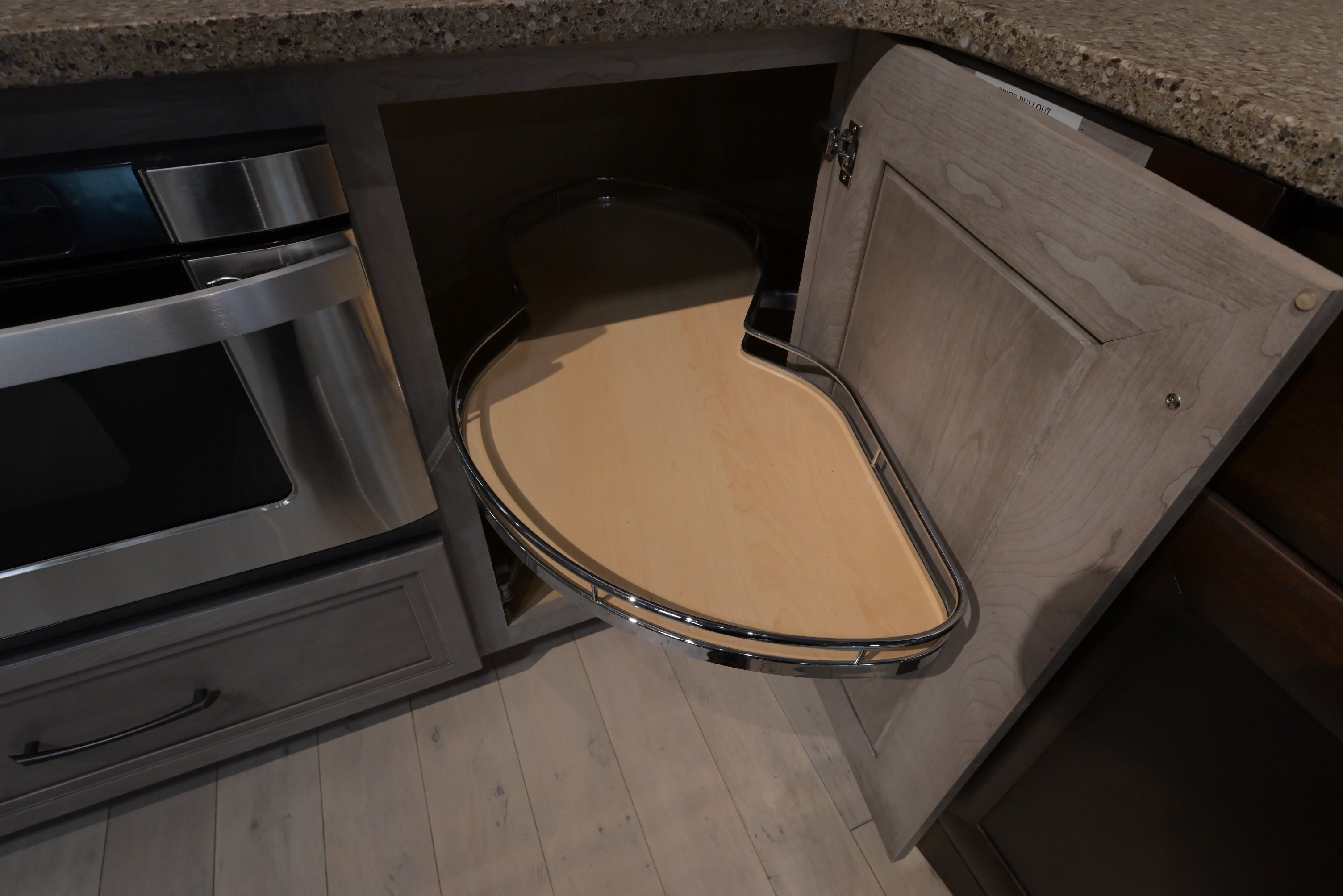 Omega Traditional Walnut & Weathered Grey Kitchen