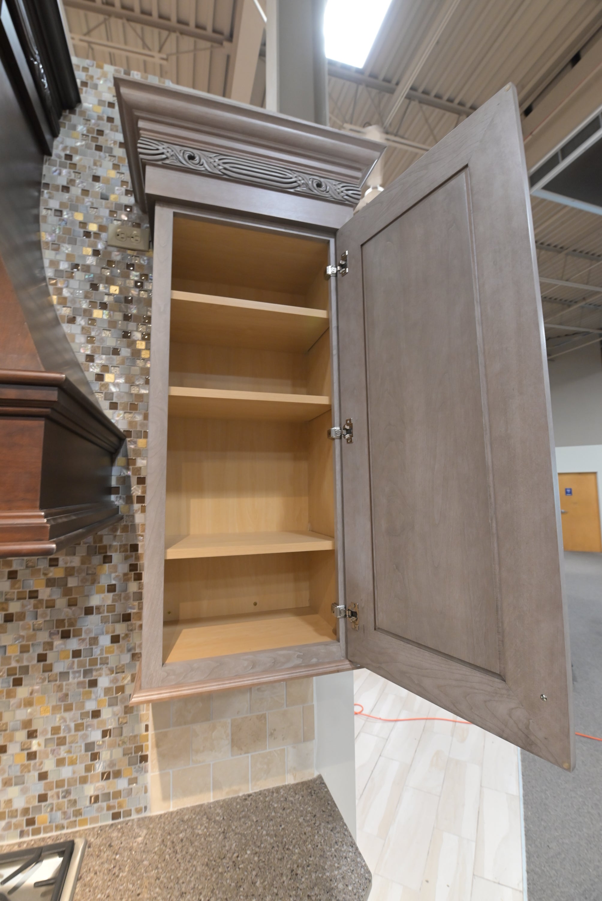 Omega Traditional Walnut & Weathered Grey Kitchen