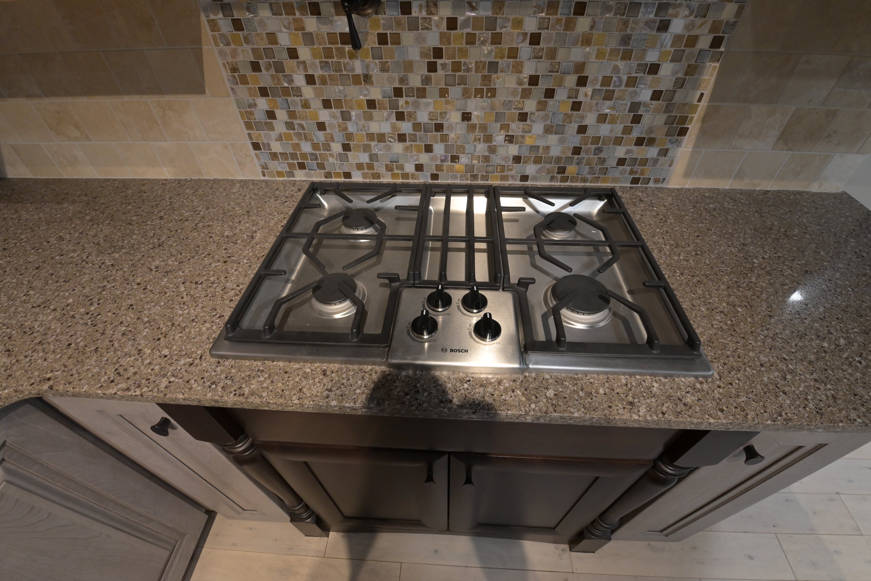 Omega Traditional Walnut & Weathered Grey Kitchen