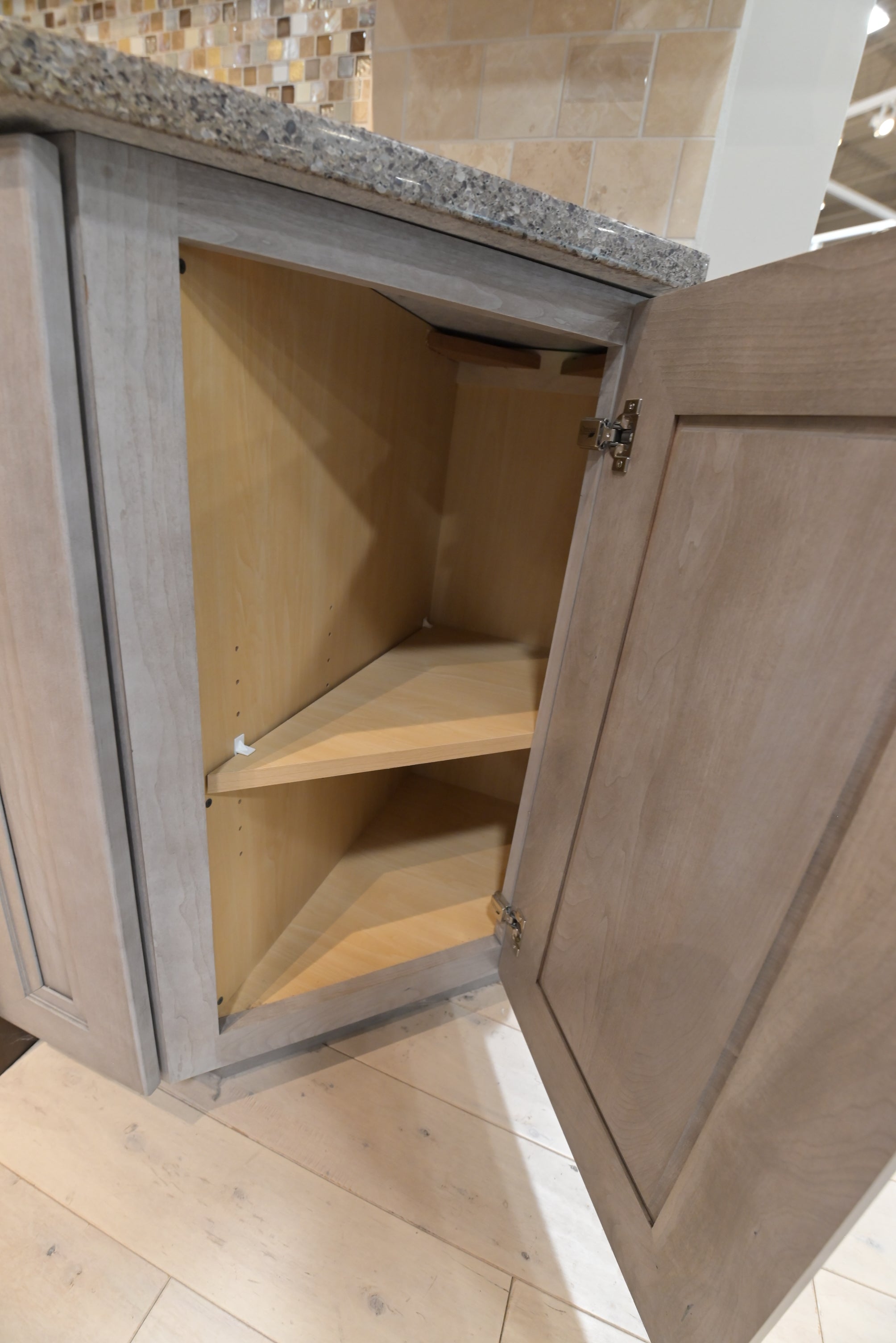 Omega Traditional Walnut & Weathered Grey Kitchen