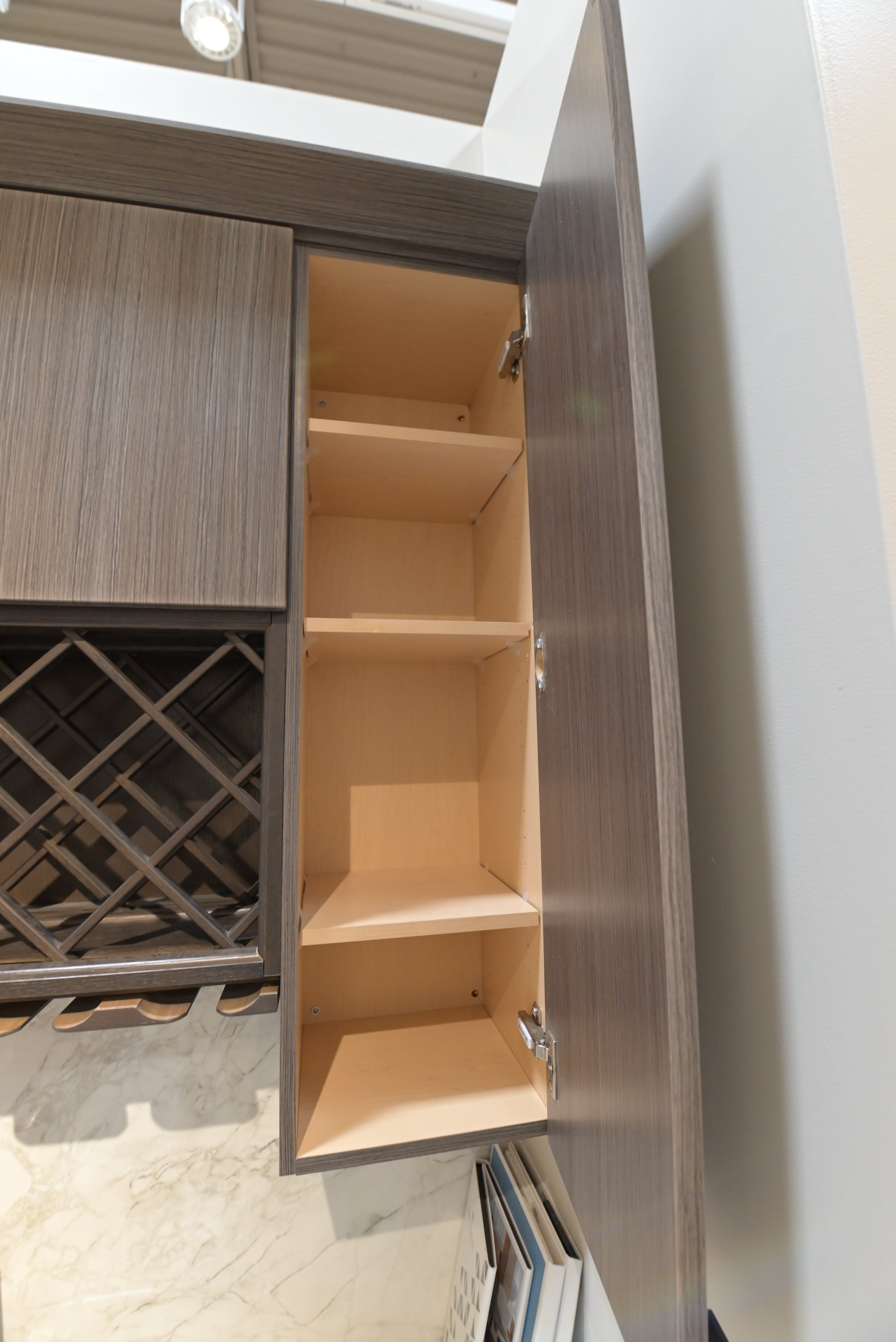 Kitchen Craft Classic Modern Wood Grain Wet Bar