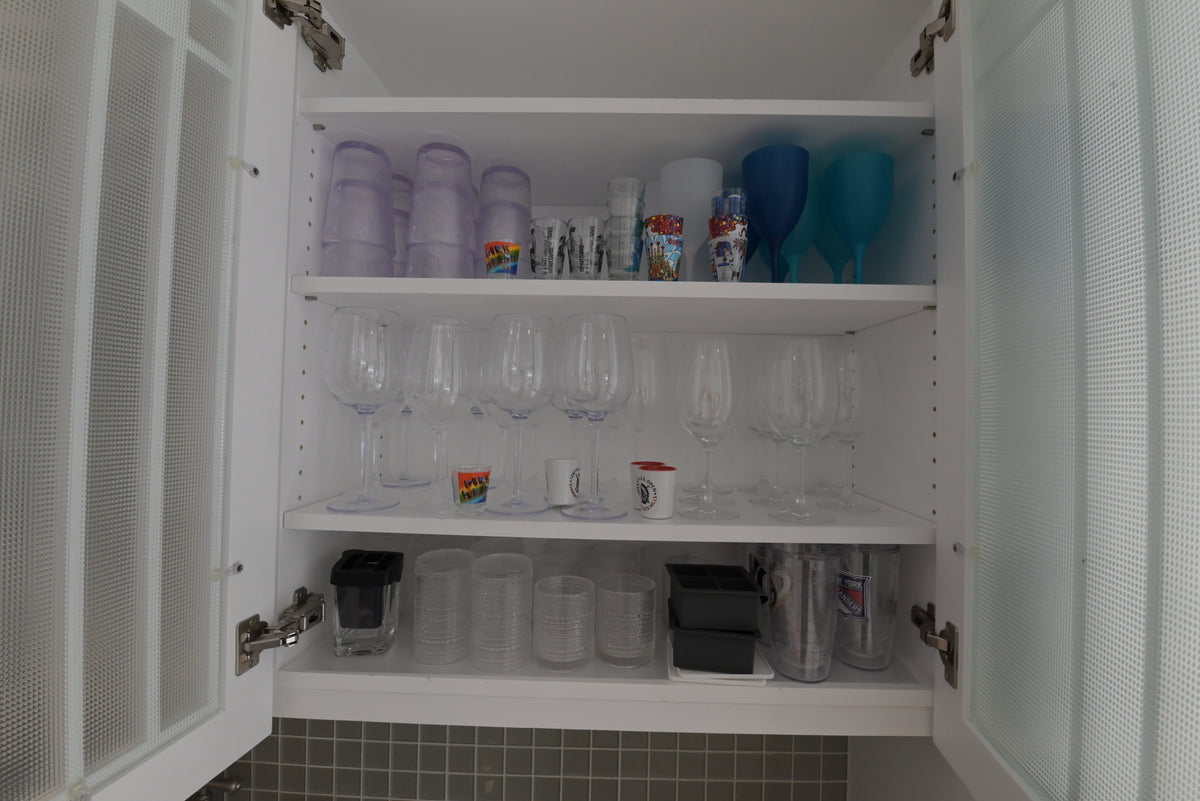 "The Roxbury" Transitional White Kitchen with Island & Sub-Zero Refrigerator