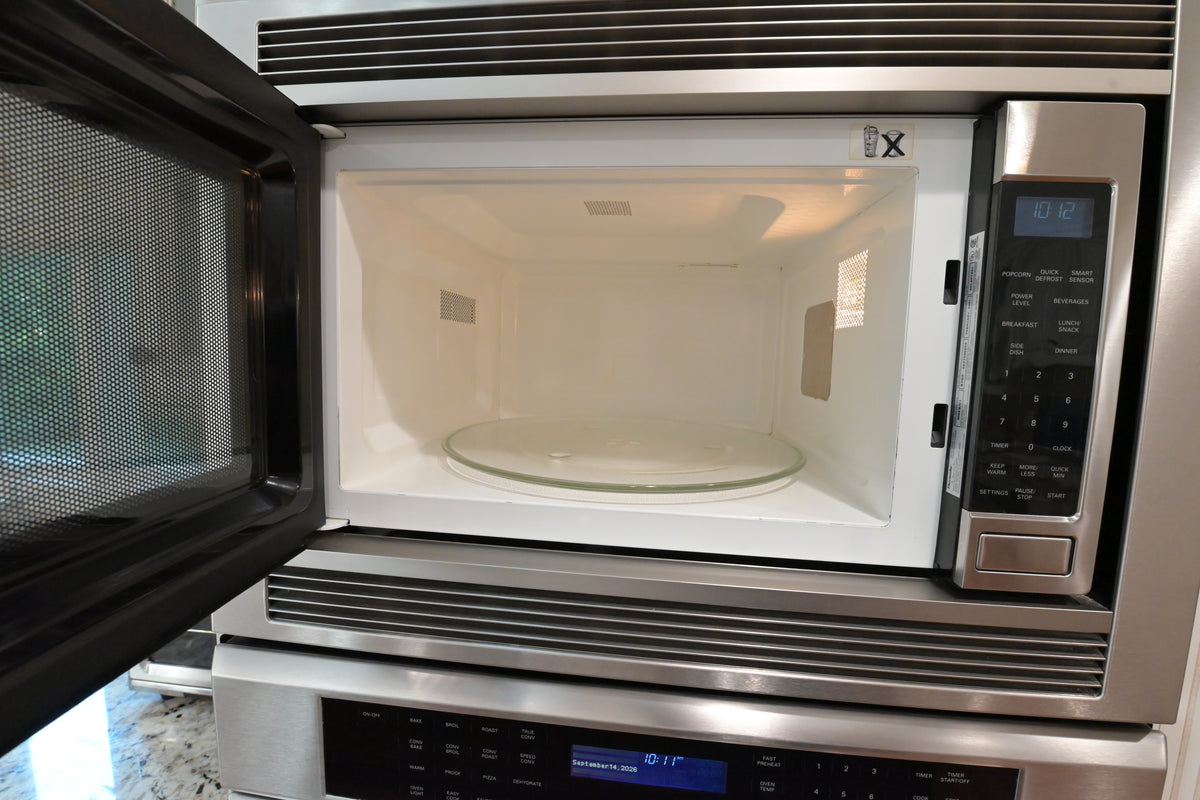 "The Chester" Traditional White Kitchen with Island, Desk Area & Appliances