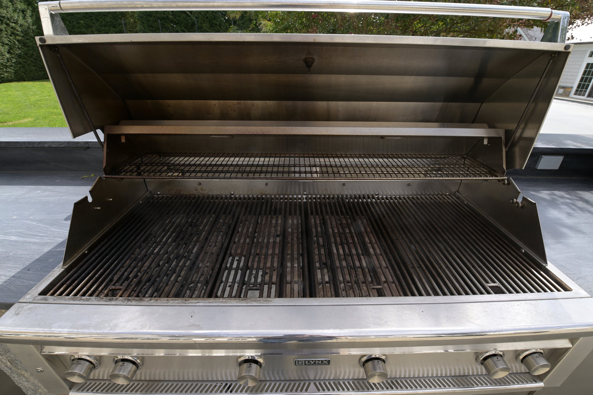 Lynx L54PSR-2-NG 54" Stainless Steel Built-In Natural Gas Grill