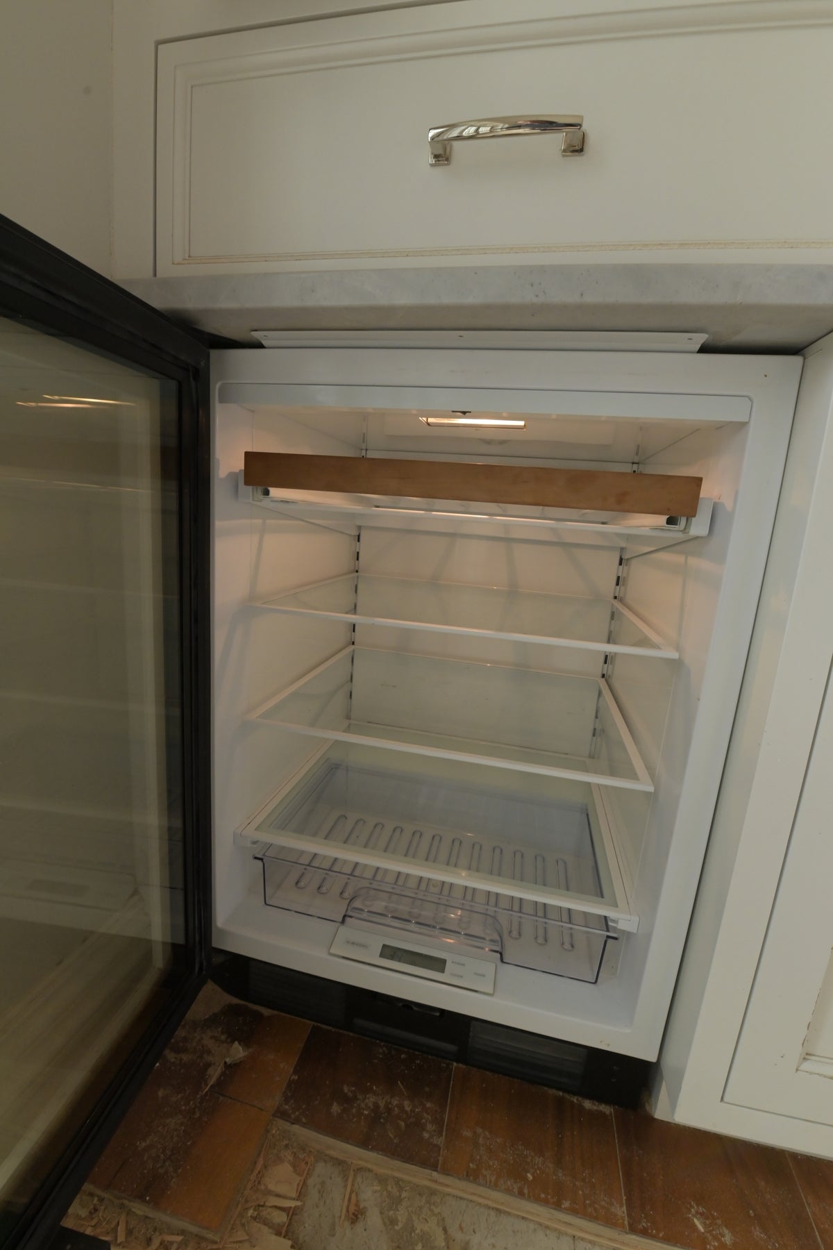 "The Blenheim" Transitional White Kitchen with Island & Sub-Zero Refrigerators