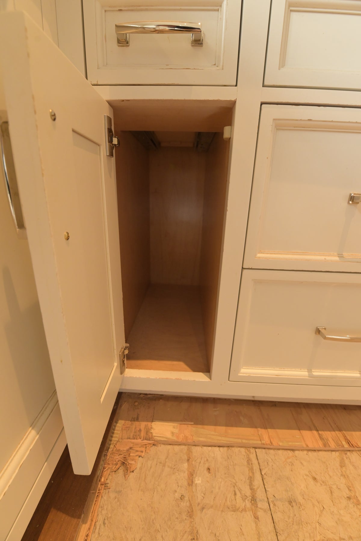 "The Blenheim" Transitional White Kitchen with Island & Sub-Zero Refrigerators