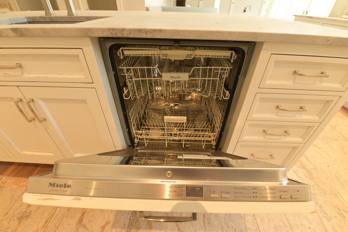 "The Blenheim" Transitional White Kitchen with Island & Sub-Zero Refrigerators