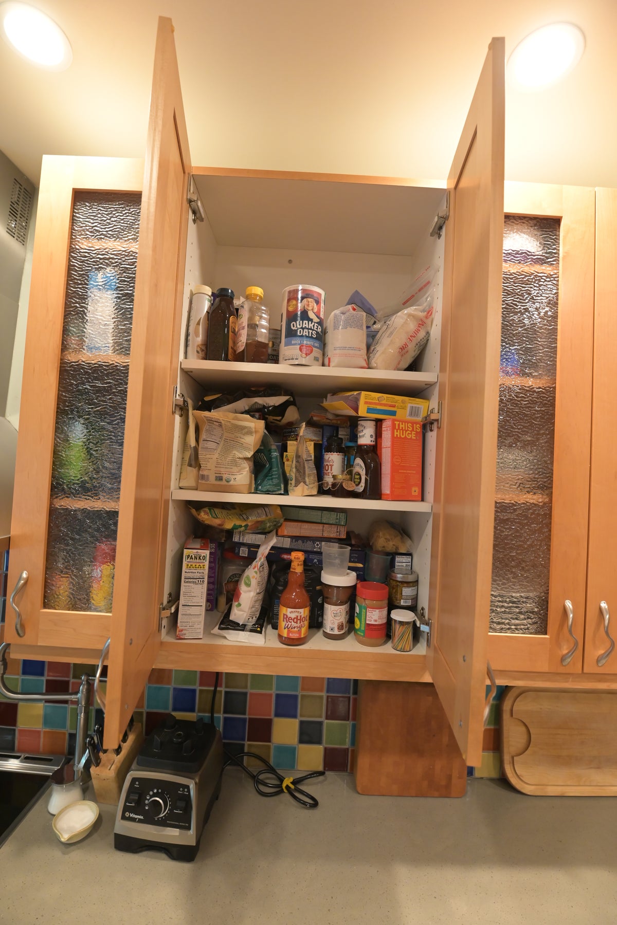 Millennia Transitional Craftsman Shaker Kitchen with 36" Sub-Zero Refrigerator