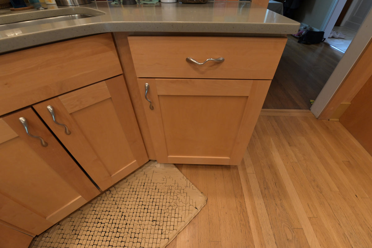 Millennia Transitional Craftsman Shaker Kitchen with 36" Sub-Zero Refrigerator