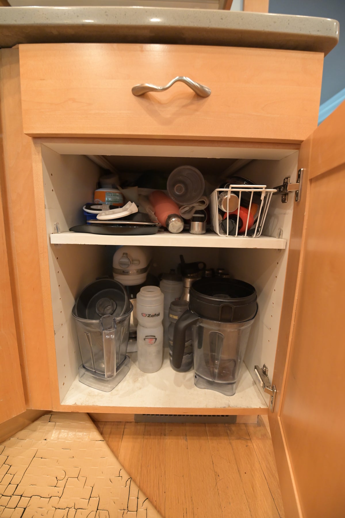 Millennia Transitional Craftsman Shaker Kitchen with 36" Sub-Zero Refrigerator