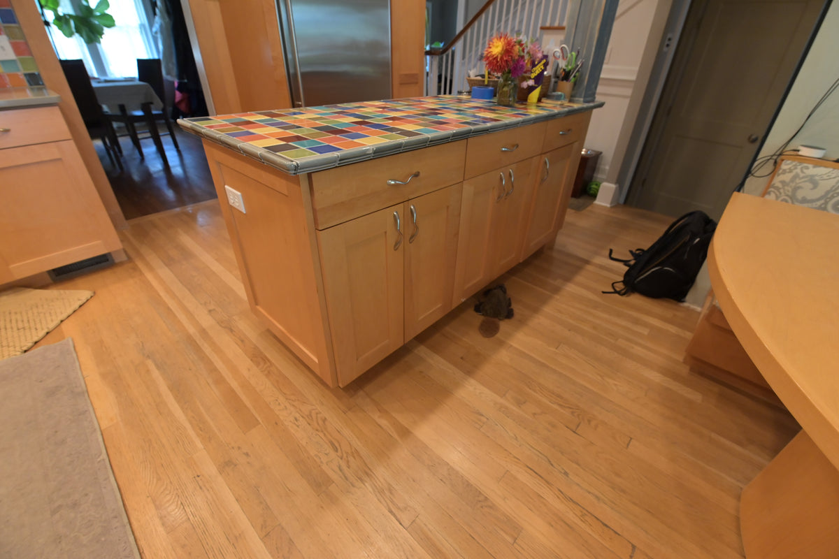 Millennia Transitional Craftsman Shaker Kitchen with 36" Sub-Zero Refrigerator