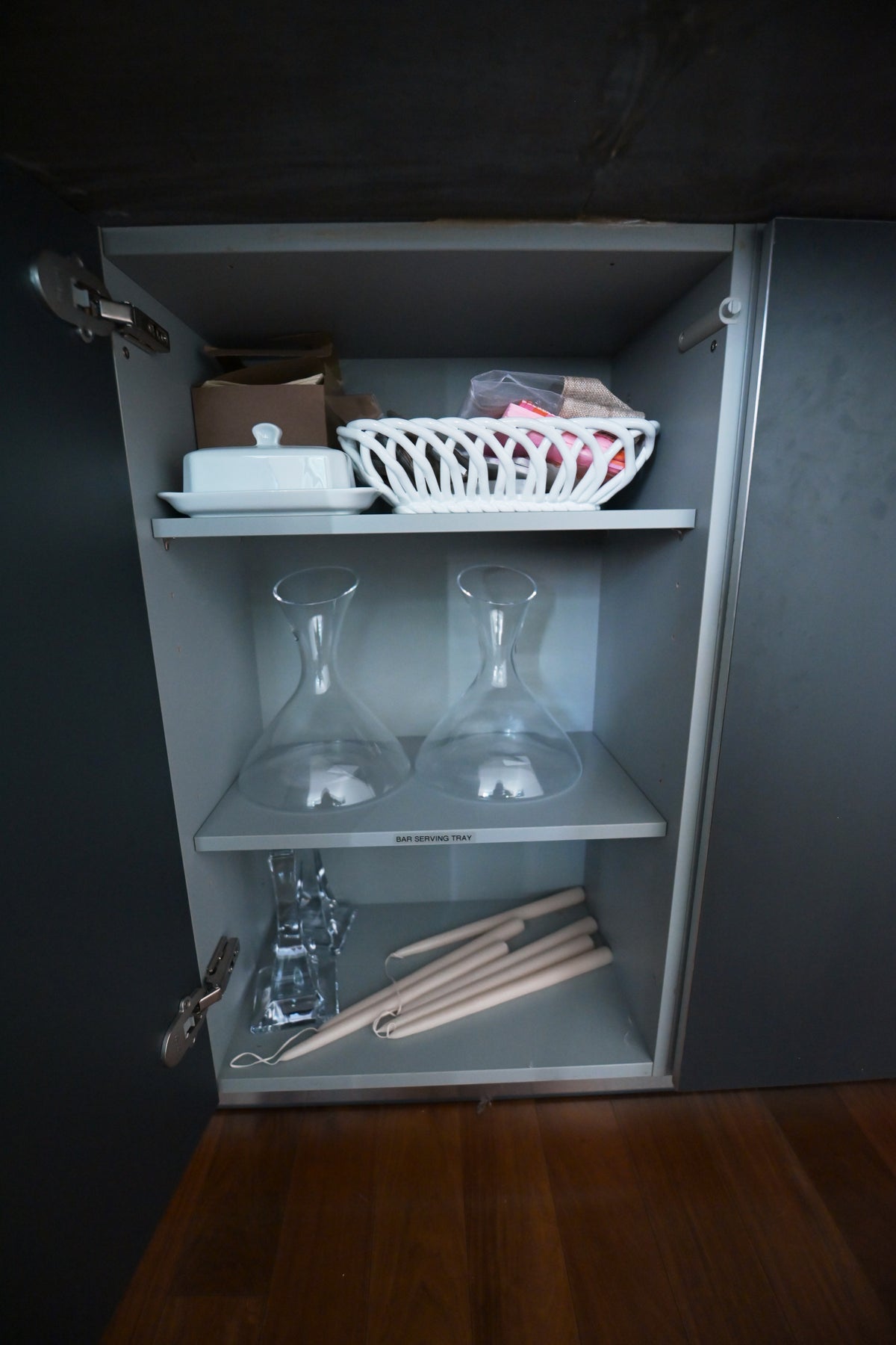 Bulthaup Modern Gray & White Kitchen with Miele Appliances
