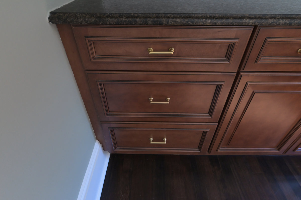Fabuwood Natural Solid Wood Dry Bar Wall