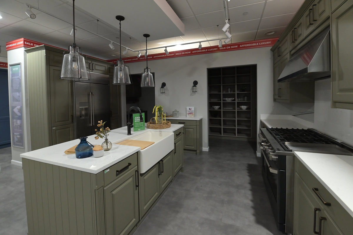 Wren Georgian Juratek Olive Matte Kitchen