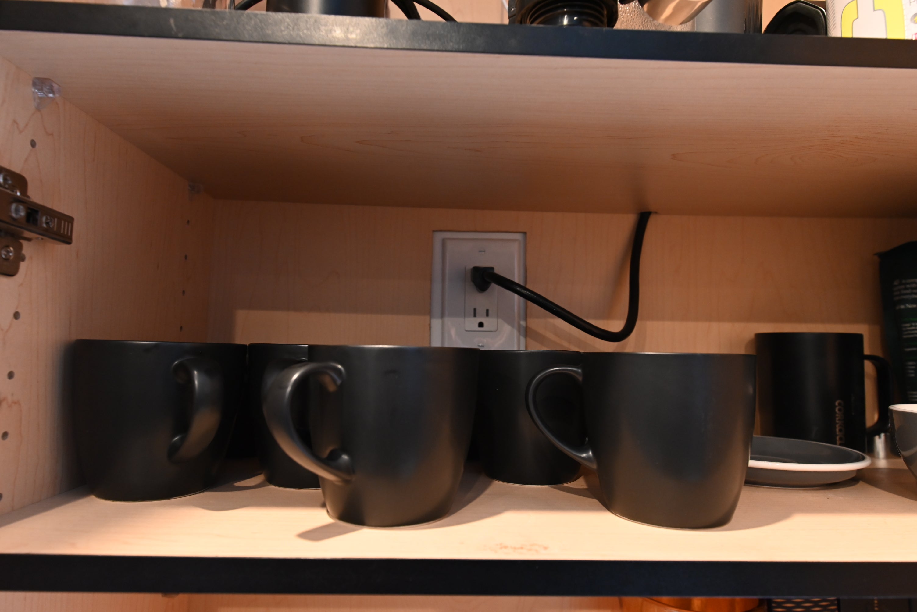 Dark Mocha Latte Modern Pre-Owned Kitchen