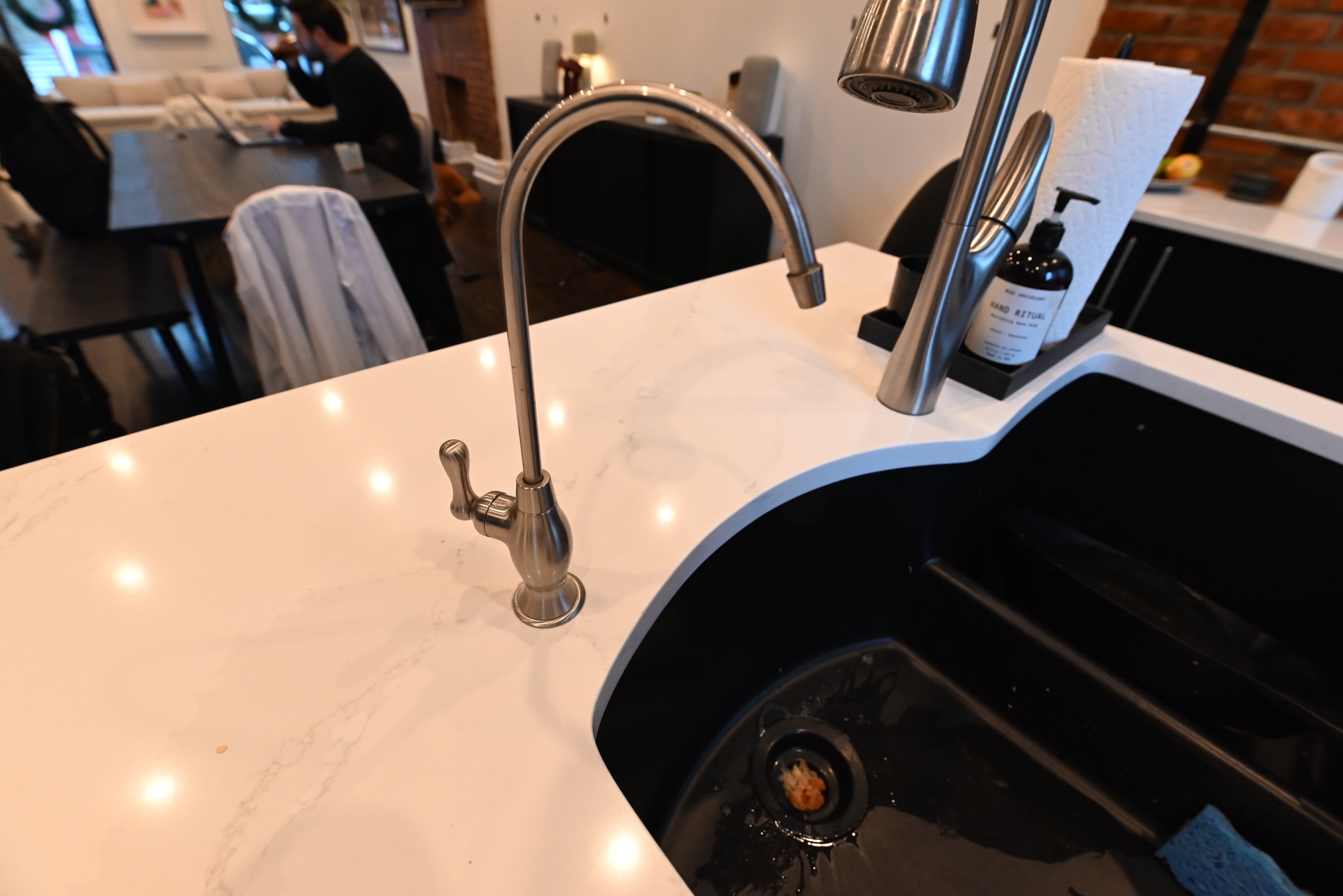 Dark Mocha Latte Modern Pre-Owned Kitchen