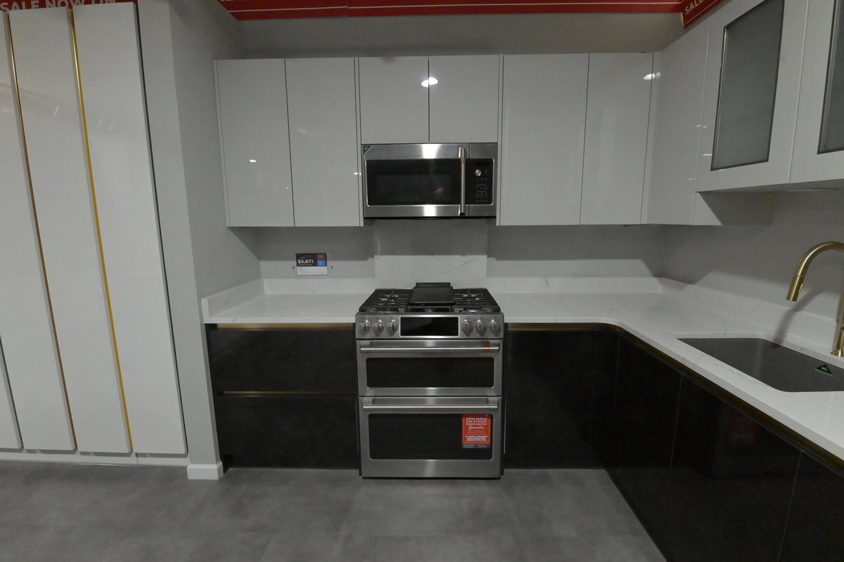 Wren Milano Ultra Black & White Kitchen